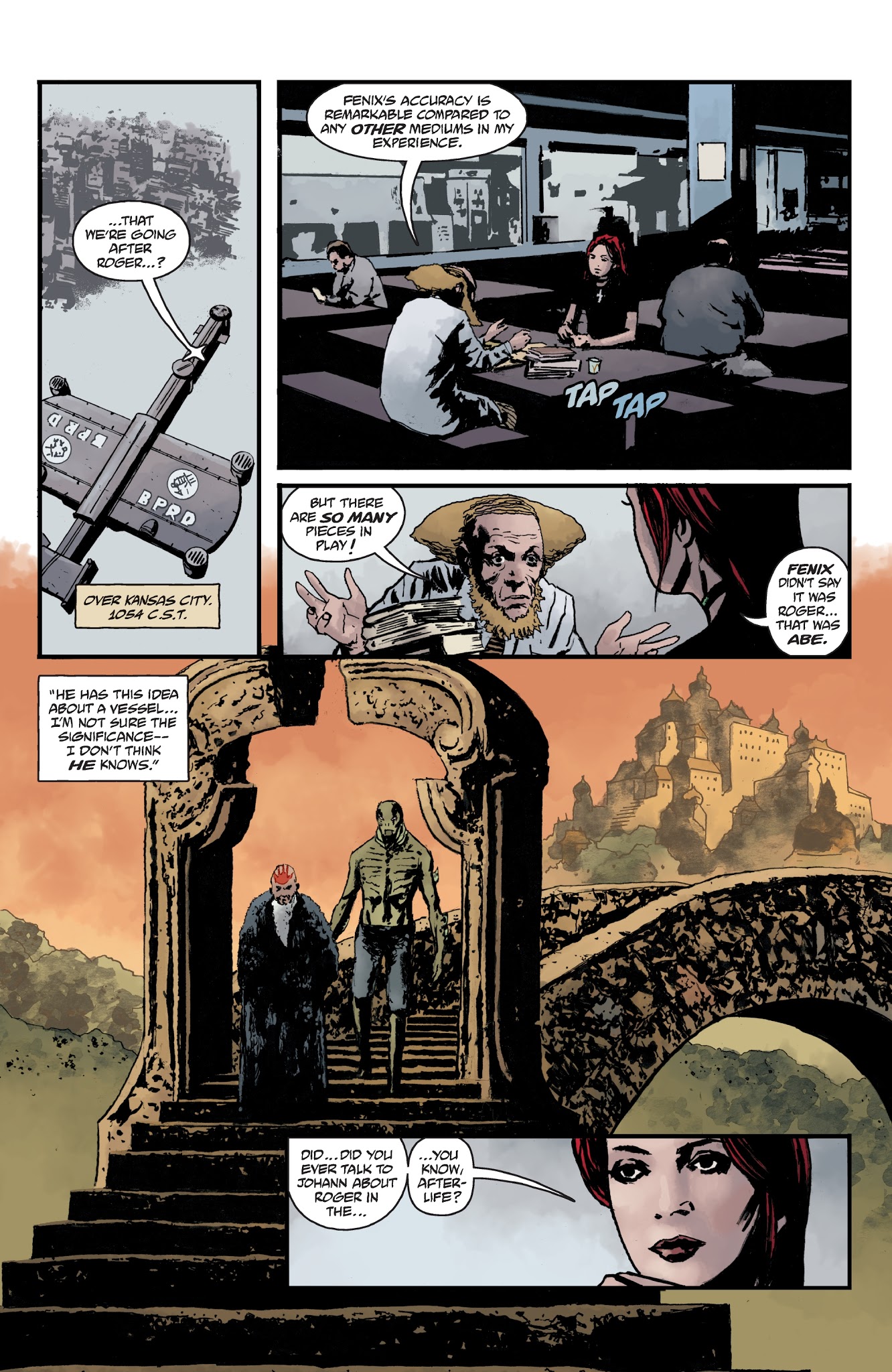 Read online B.P.R.D. The Devil You Know comic -  Issue #5 - 5