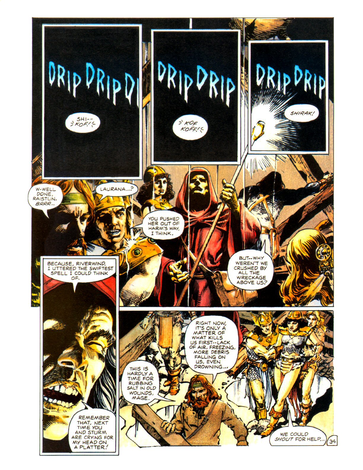 Read online Dragonlance Saga comic -  Issue #3 - 37