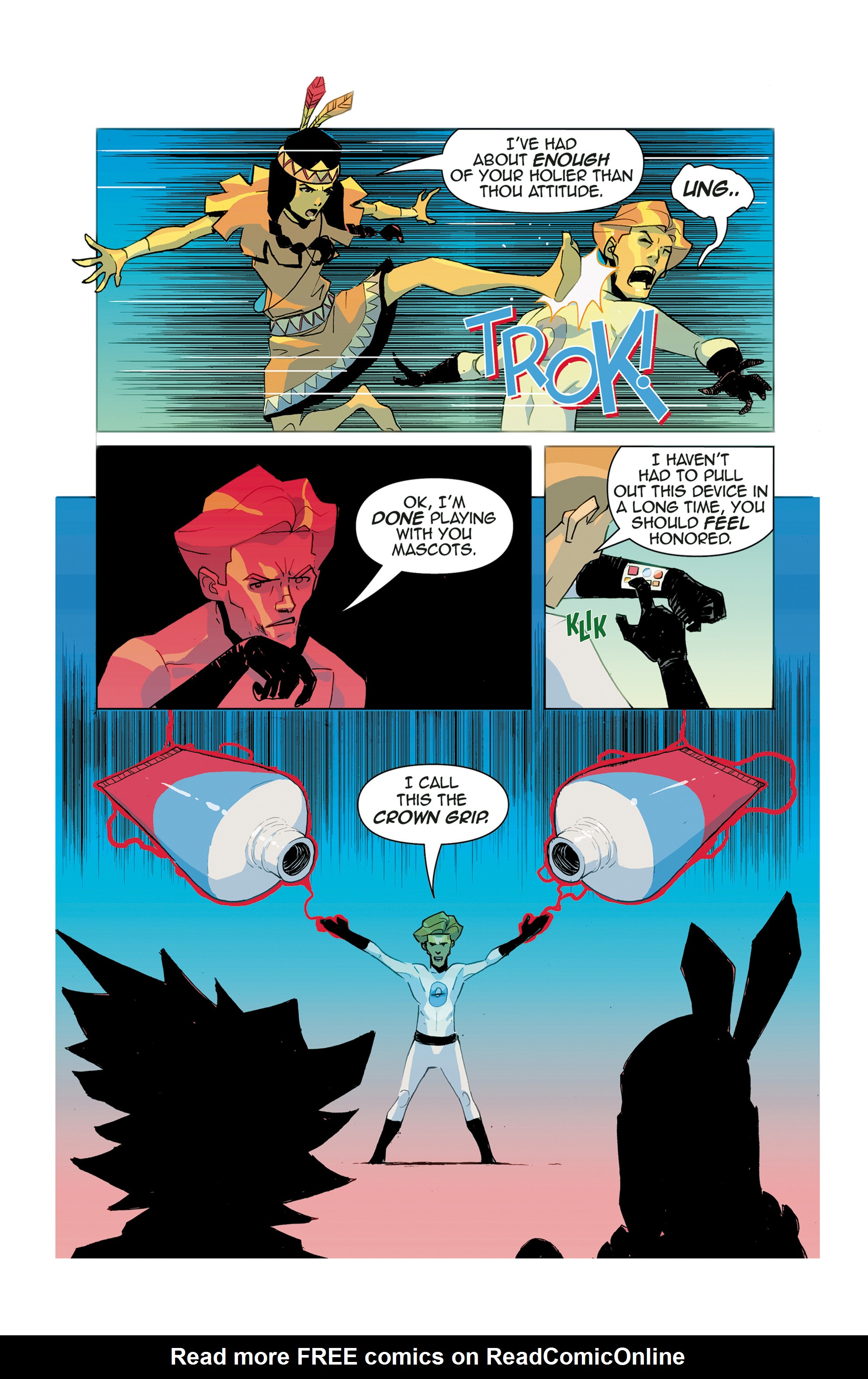 Read online The Mighty Mascots comic -  Issue #3 - 23