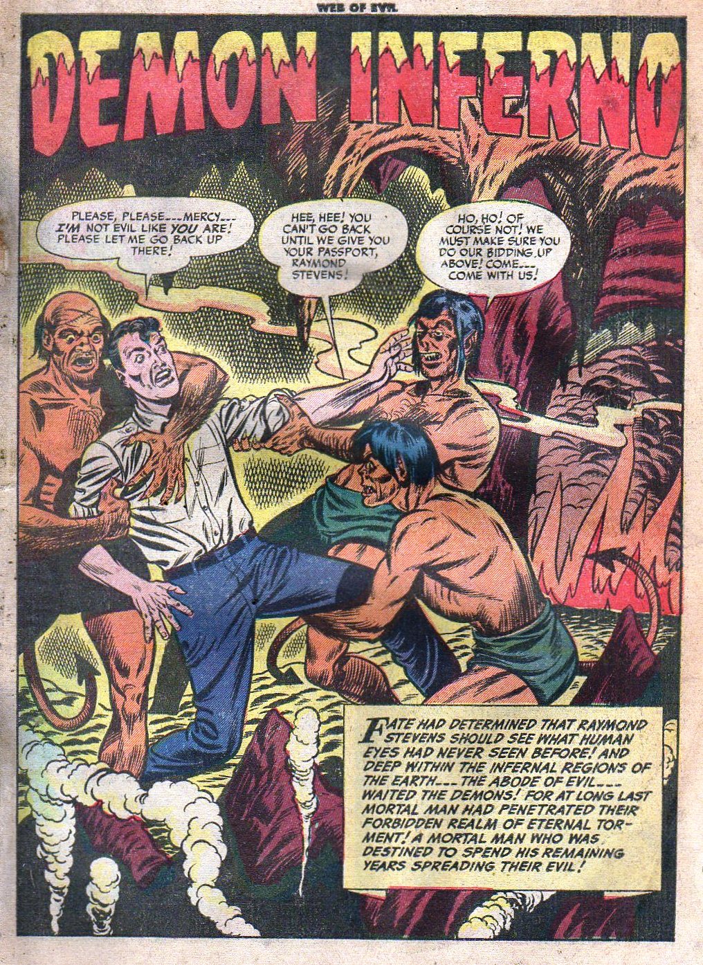 Read online Web of Evil comic -  Issue #13 - 3