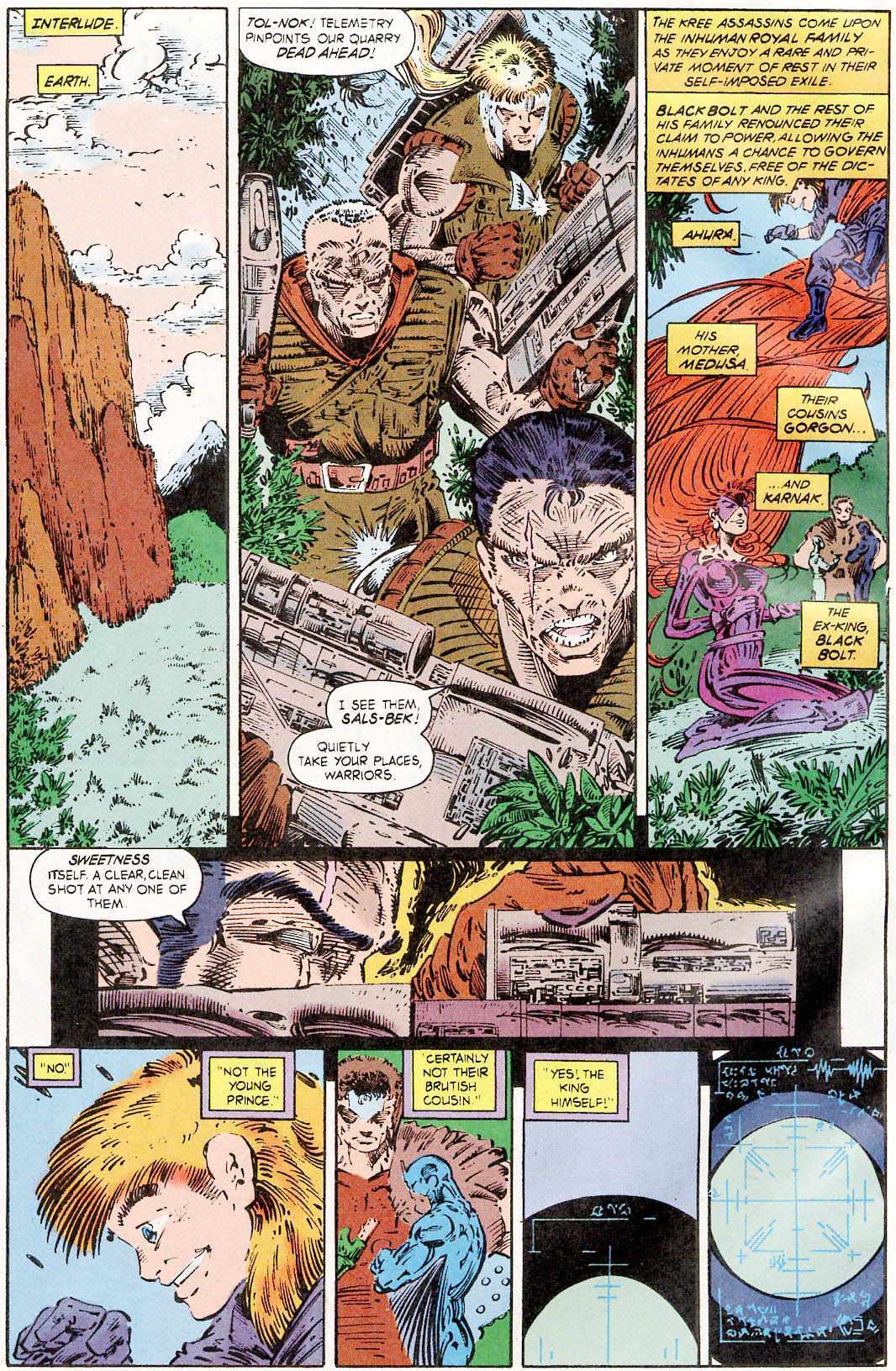 Read online Inhumans: The Great Refuge comic -  Issue # Full - 14