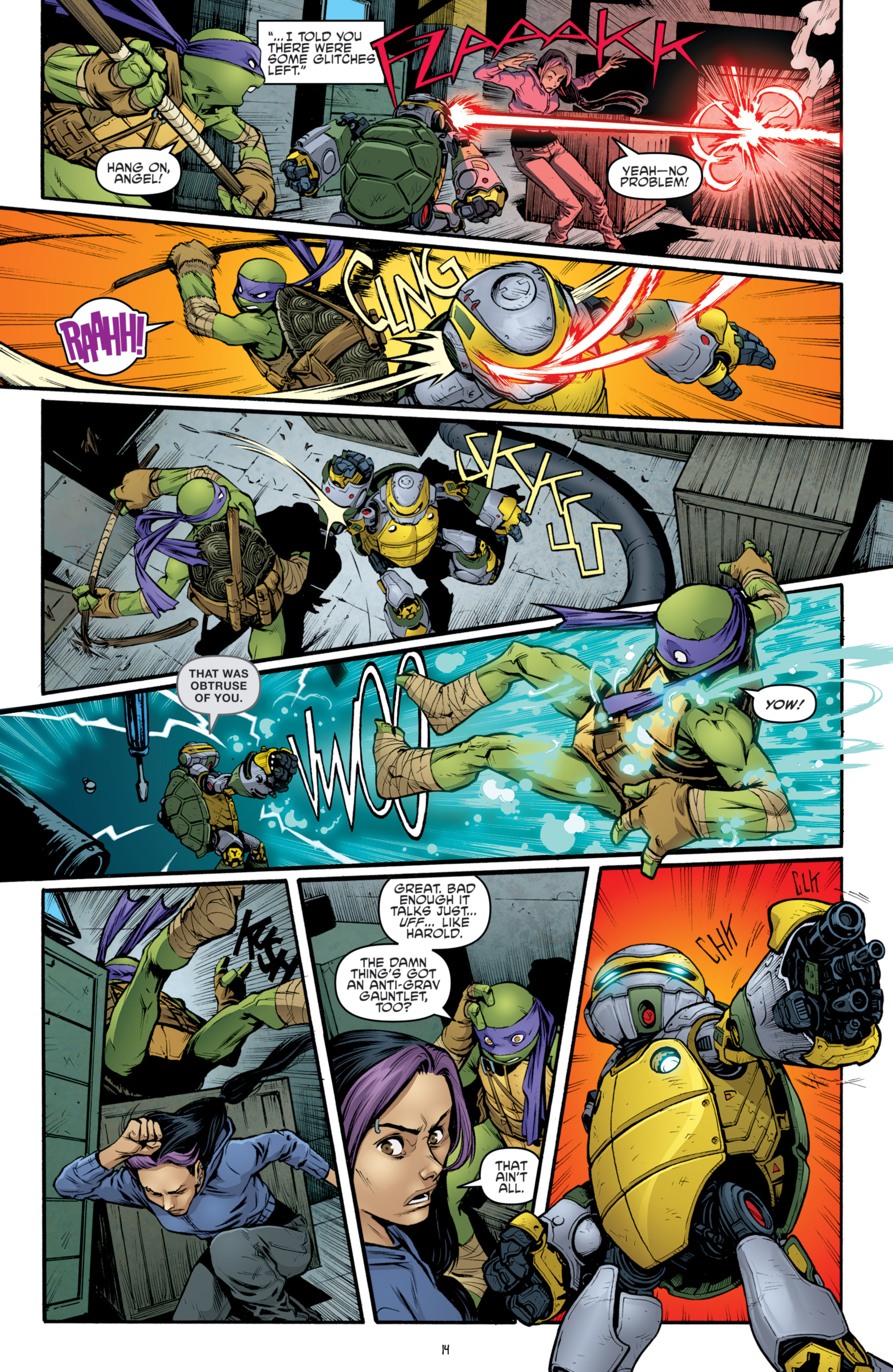 Read online Teenage Mutant Ninja Turtles (2011) comic -  Issue #34 - 21