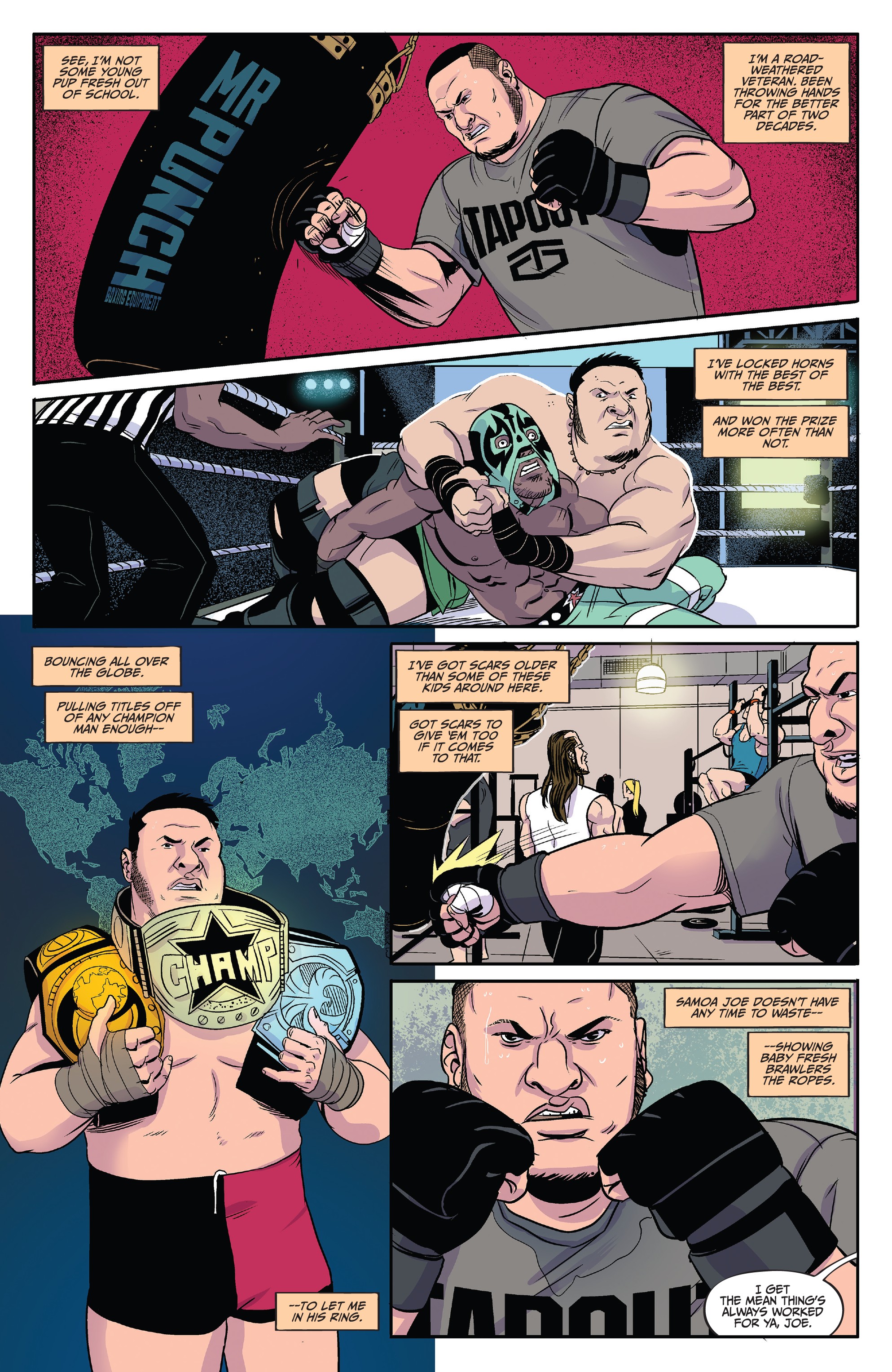 Read online WWE: NXT Takeover comic -  Issue # TPB - 34