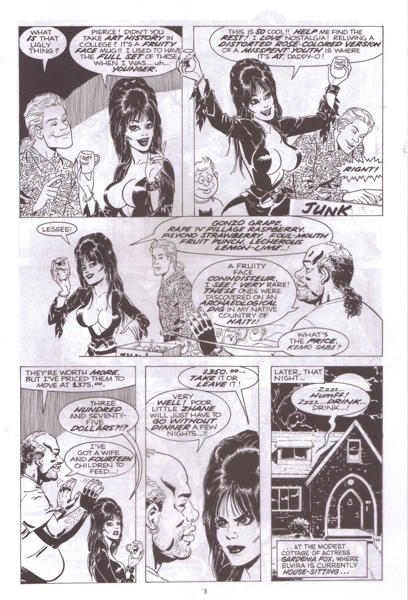 Read online Elvira, Mistress of the Dark comic -  Issue #43 - 5