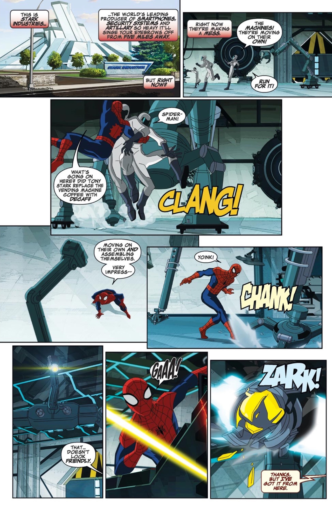 Read online Marvel Universe Ultimate Spider-Man: Web Warriors comic -  Issue #3 - 3