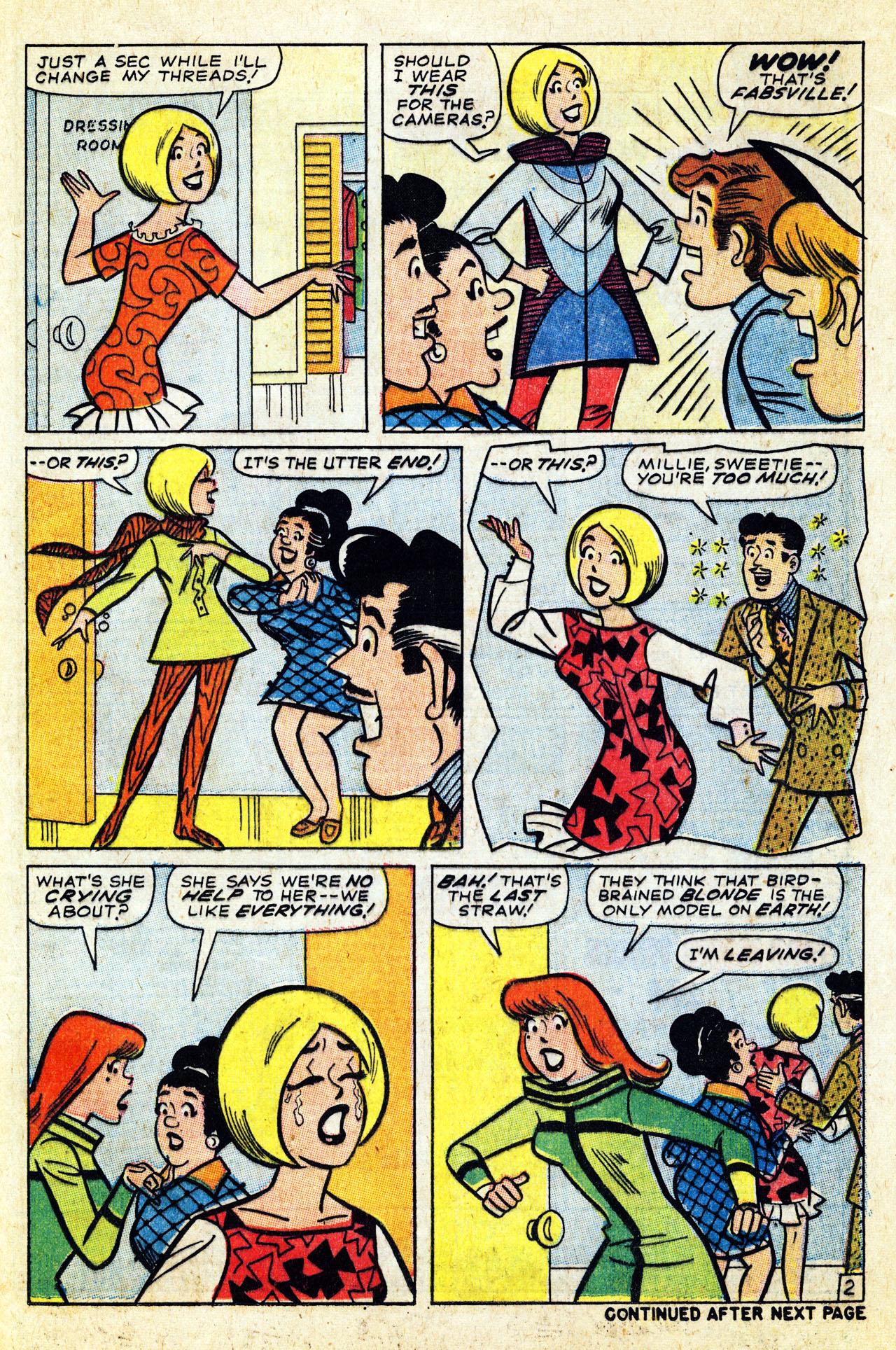 Read online Millie the Model comic -  Issue #162 - 25