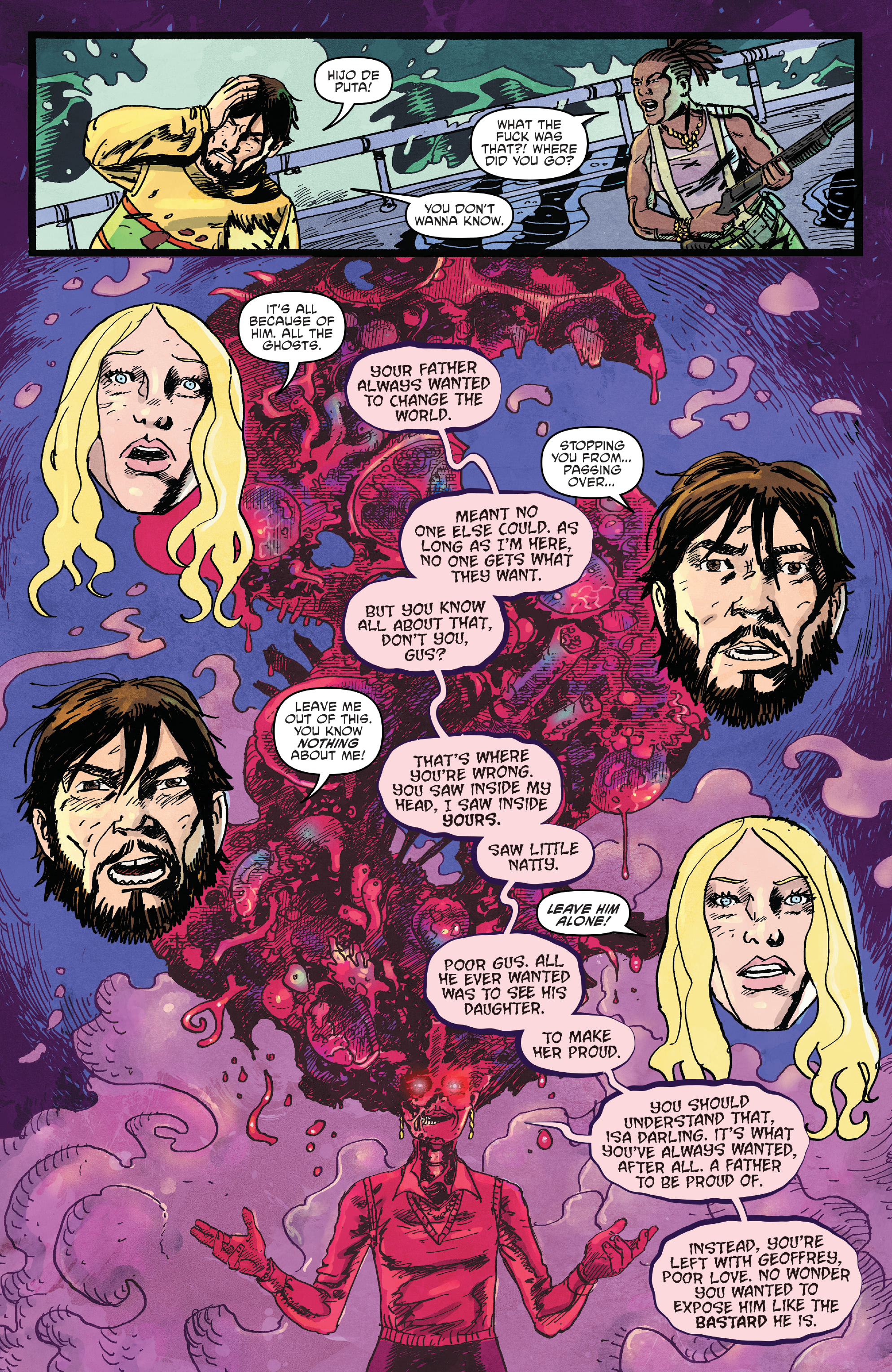 Read online Dead Seas comic -  Issue #6 - 7