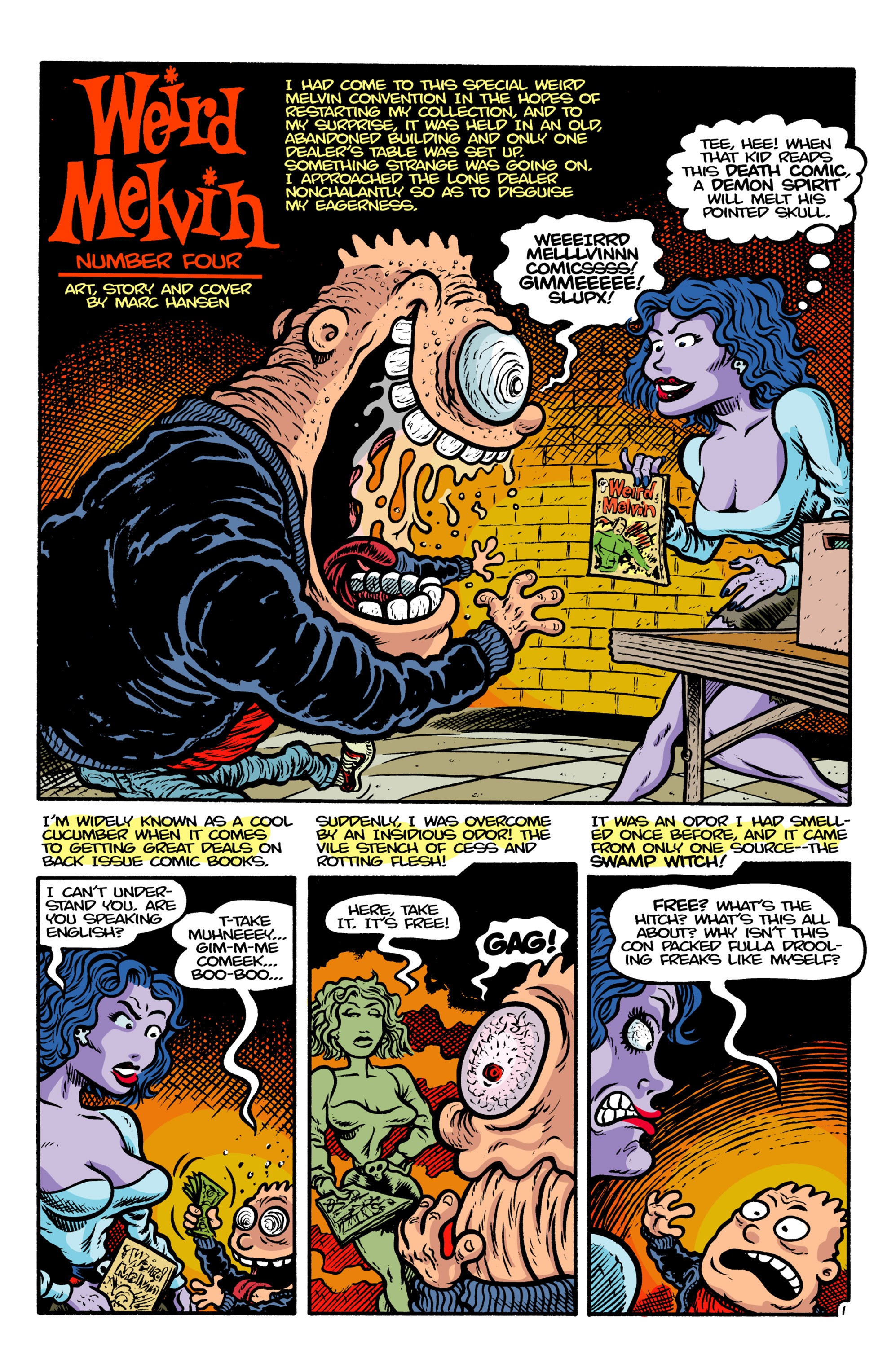 Read online Weird Melvin comic -  Issue #4 - 3