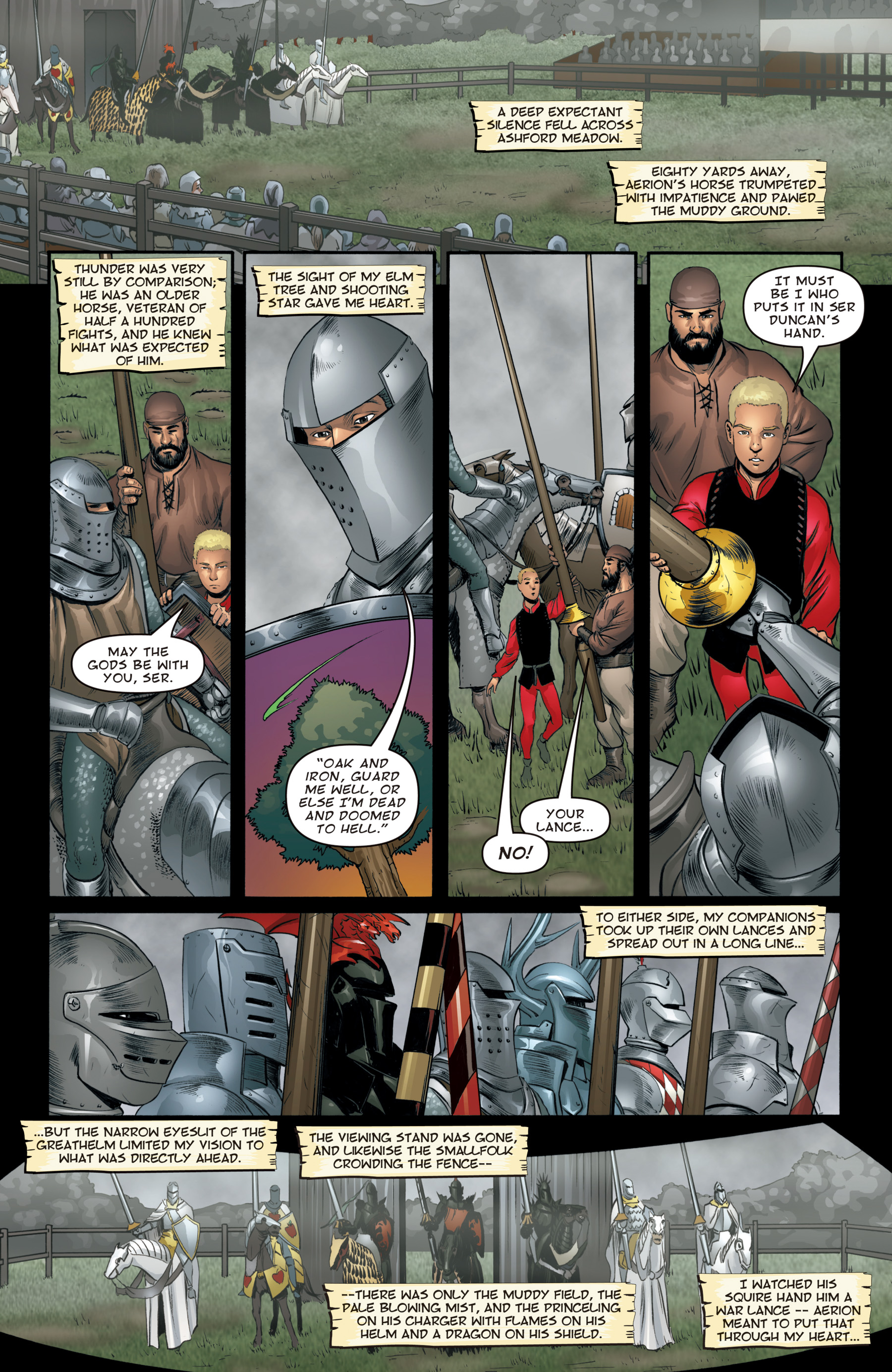 Read online The Hedge Knight: The Graphic Novel comic -  Issue # Full - 128