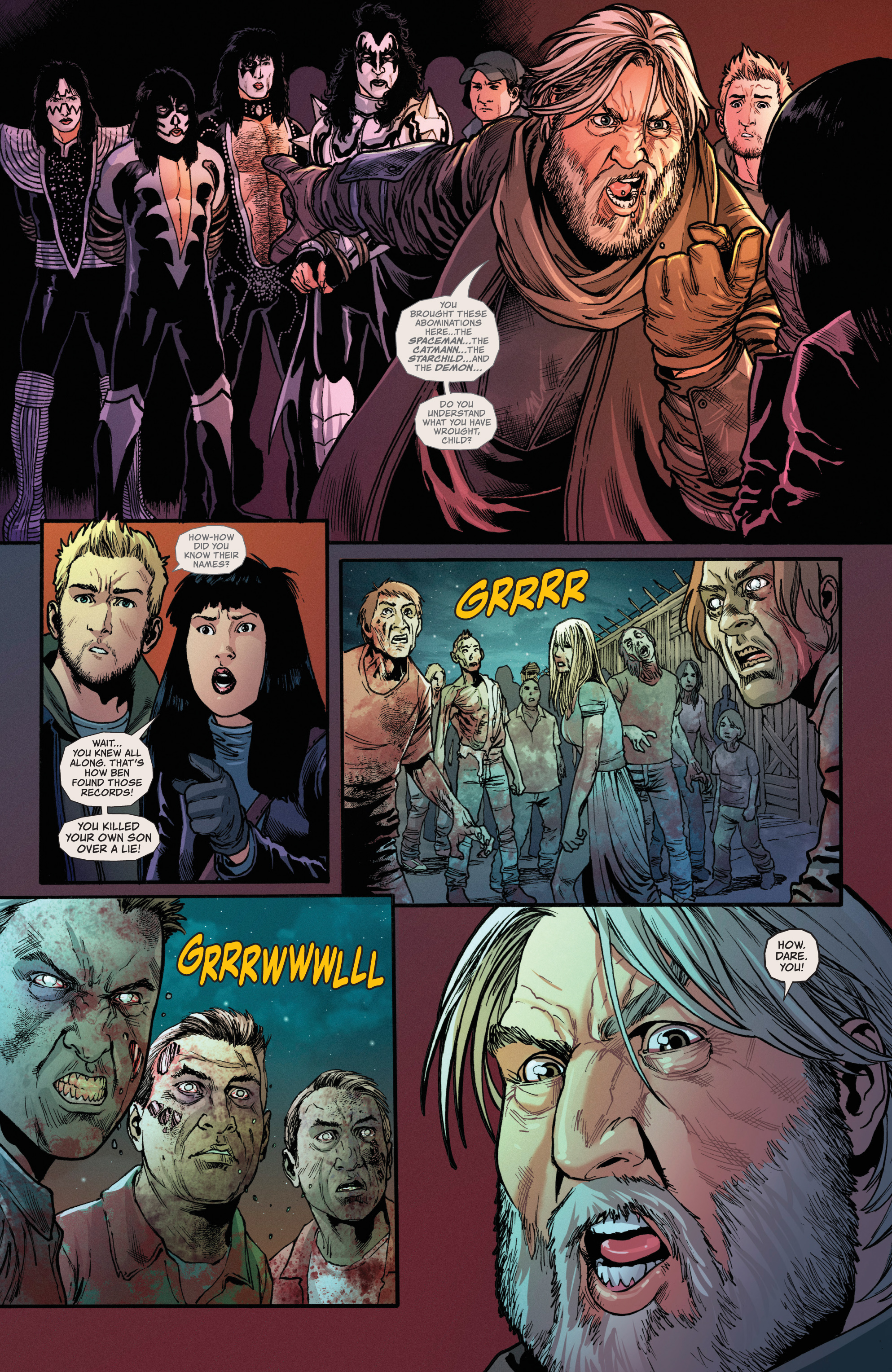 Read online Kiss: Zombies comic -  Issue #5 - 8