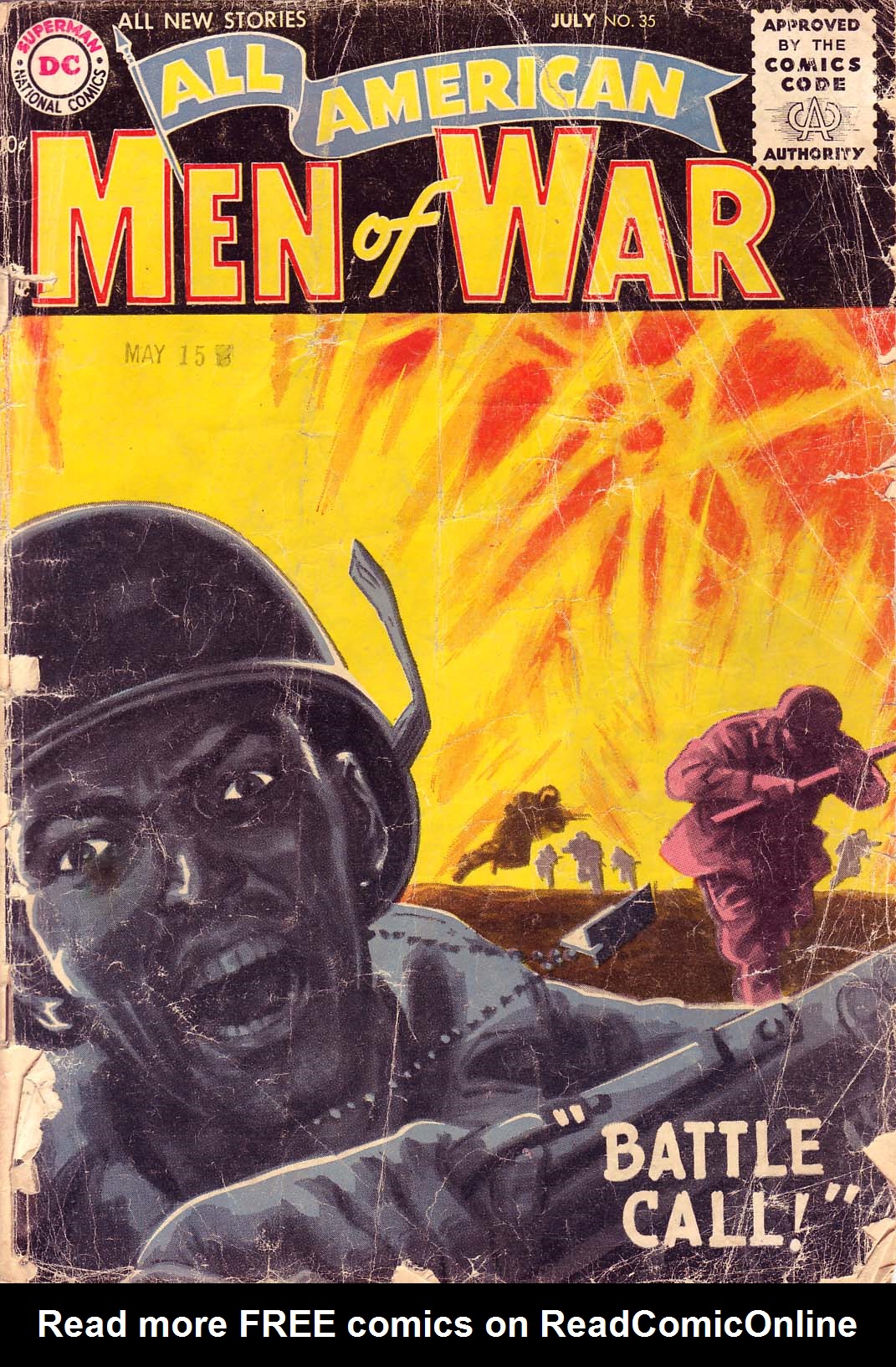 Read online All-American Men of War comic -  Issue #35 - 1