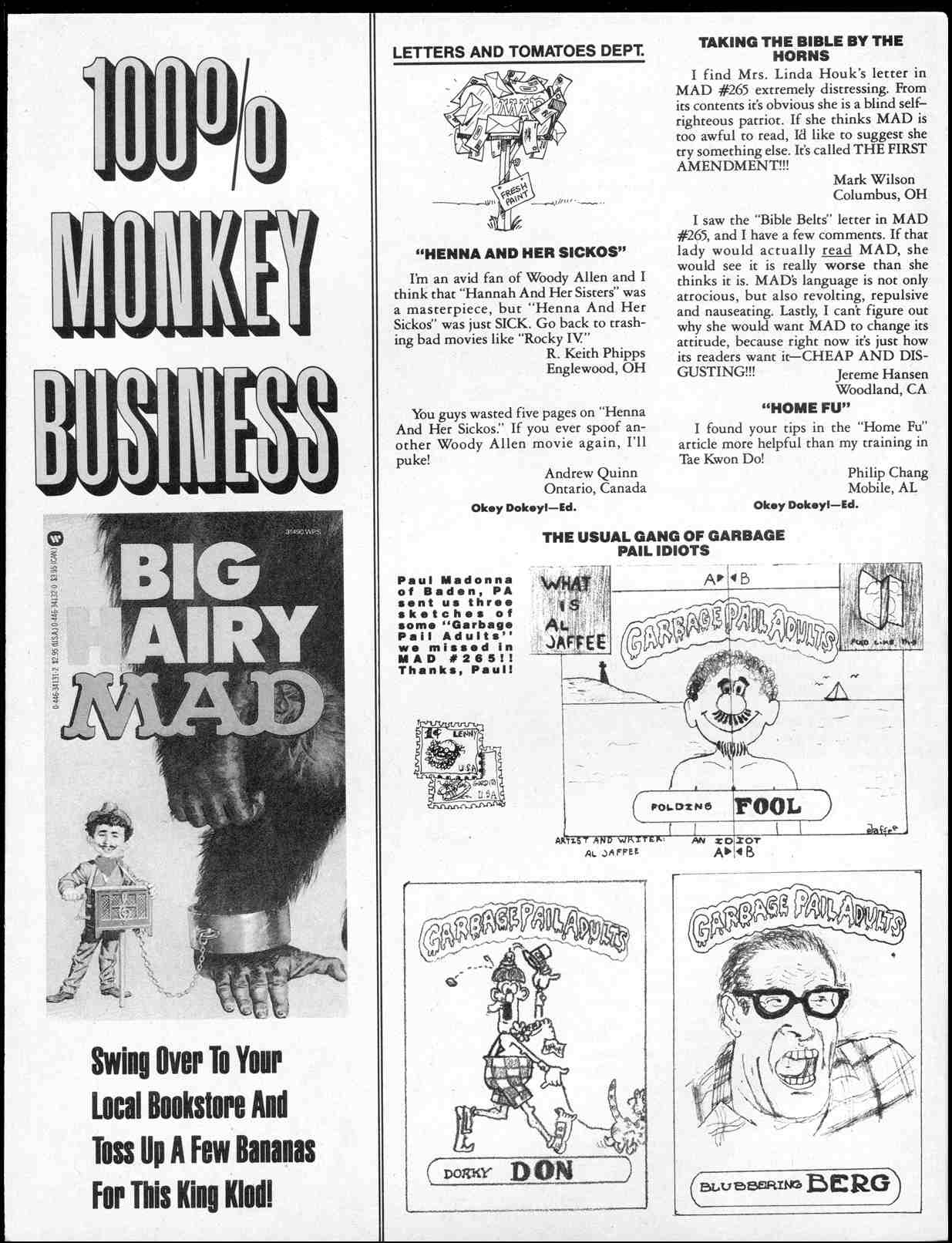 Read online MAD comic -  Issue #267 - 4