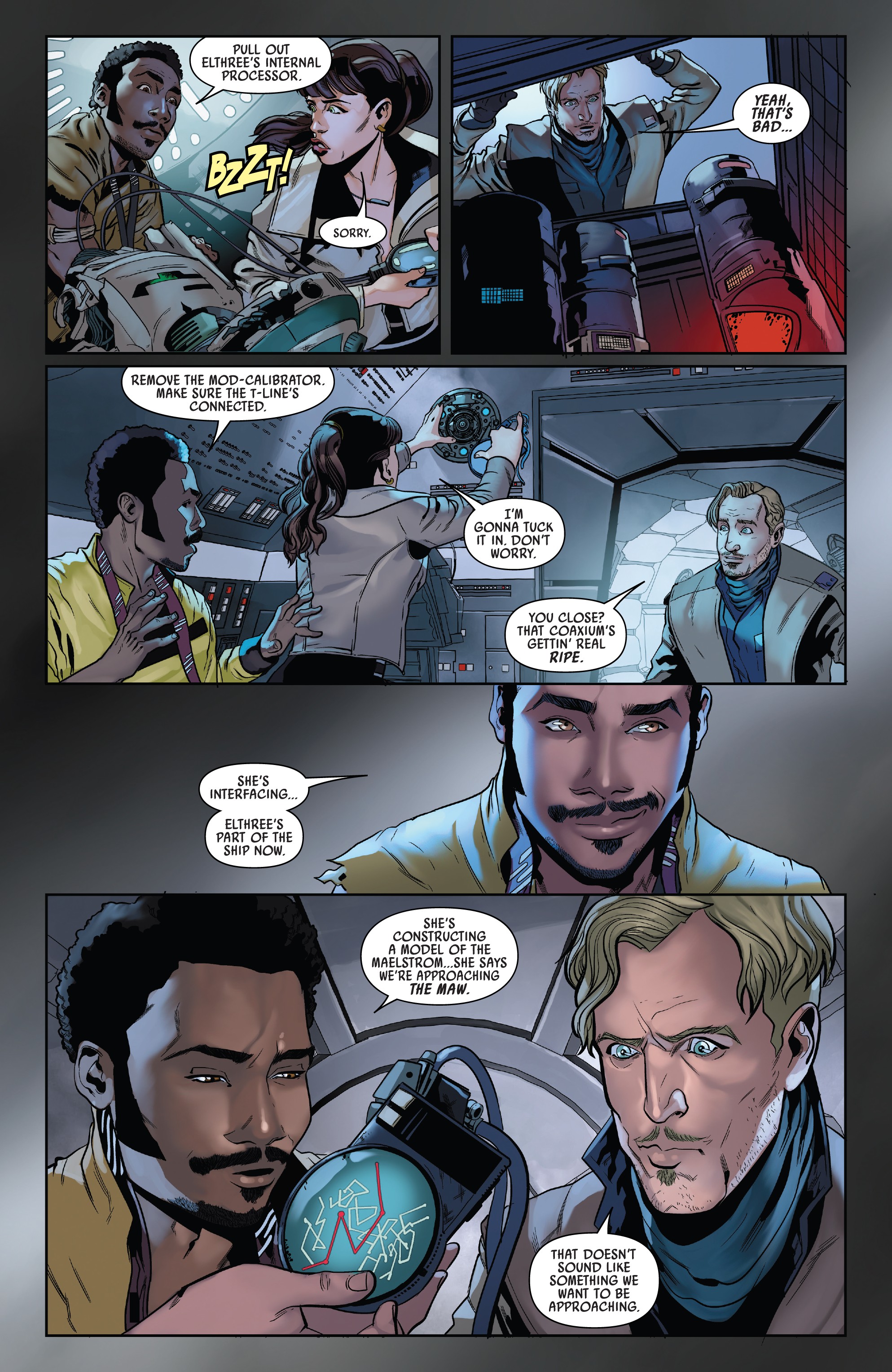 Read online Solo: A Star Wars Story Adaptation comic -  Issue #5 - 9