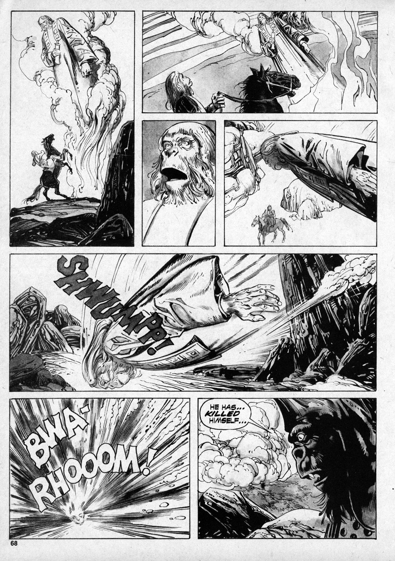 Read online Planet of the Apes comic -  Issue #10 - 66