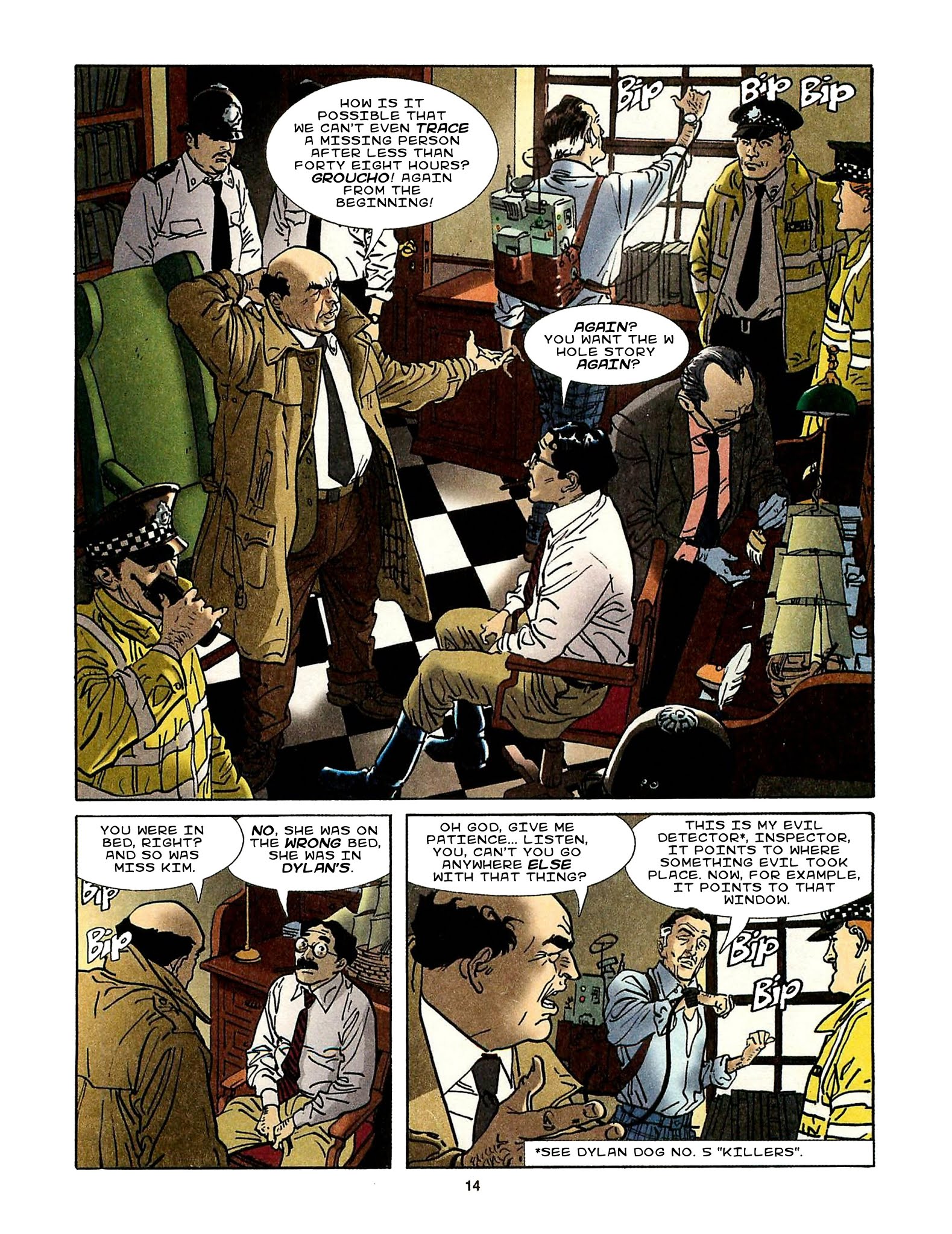 Read online Dylan Dog (1986) comic -  Issue #242 - 13