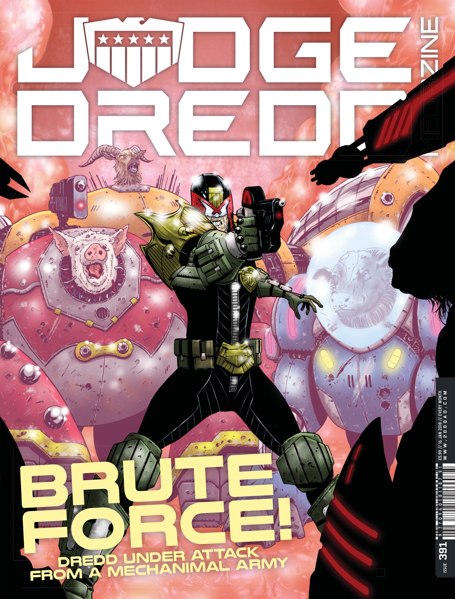 Read online Judge Dredd Megazine (Vol. 5) comic -  Issue #391 - 1