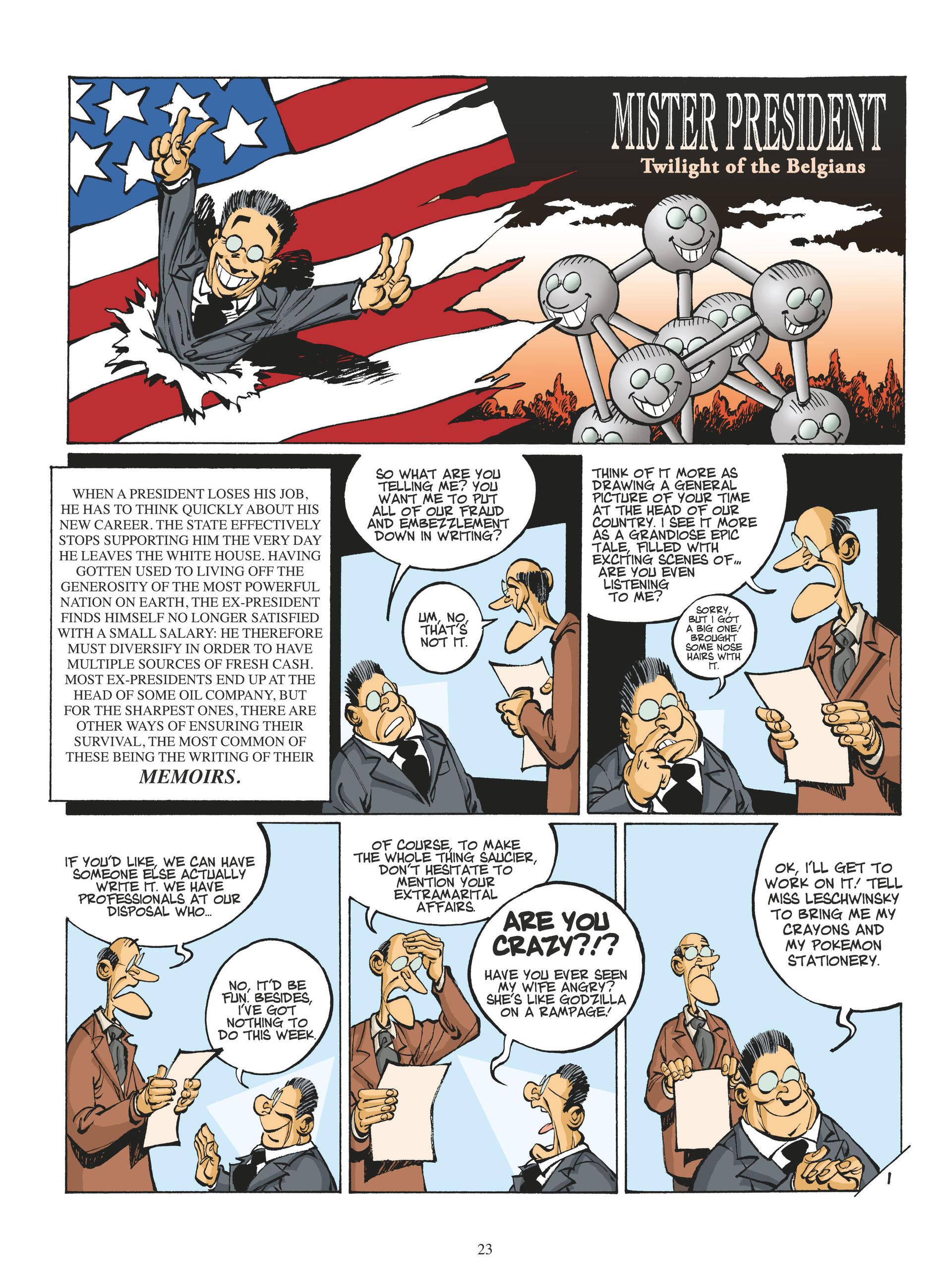 Read online Mister President comic -  Issue #2 - 23