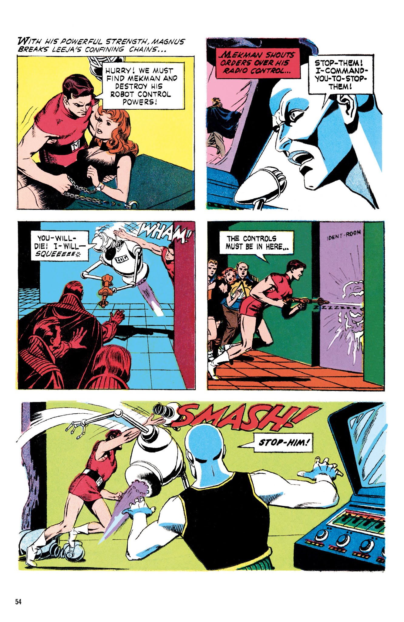 Read online Magnus, Robot Fighter Archives comic -  Issue # TPB 1 (Part 1) - 56