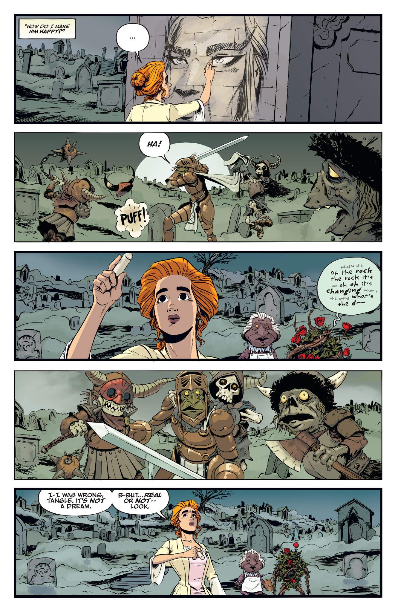 Read online Jim Henson's Labyrinth: Coronation comic -  Issue #5 - 16