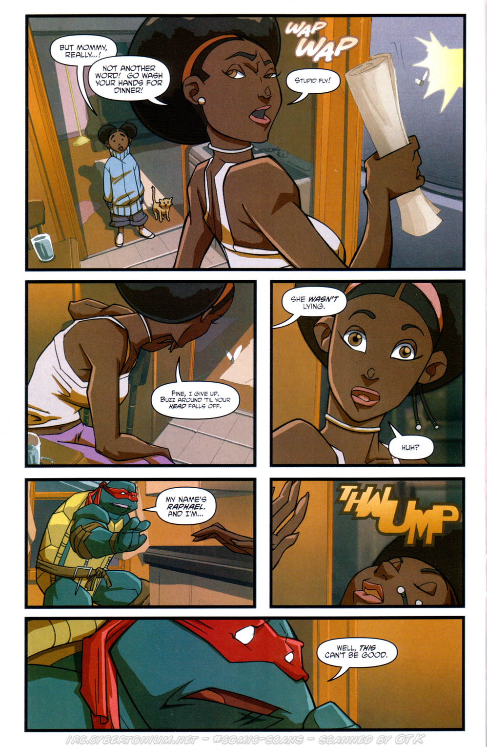 Read online Teenage Mutant Ninja Turtles (2003) comic -  Issue #5 - 8