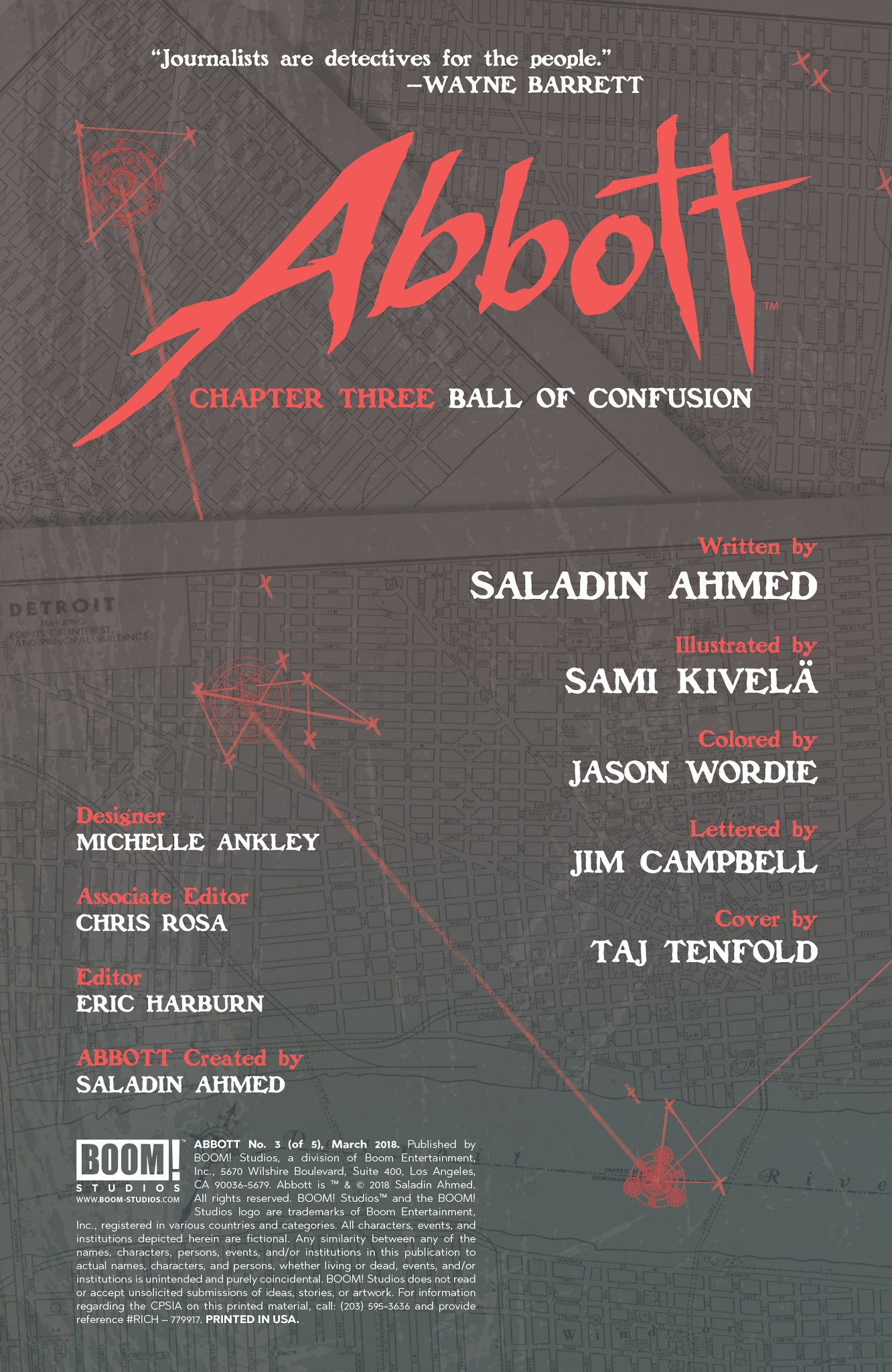 Read online Abbott comic -  Issue #3 - 2