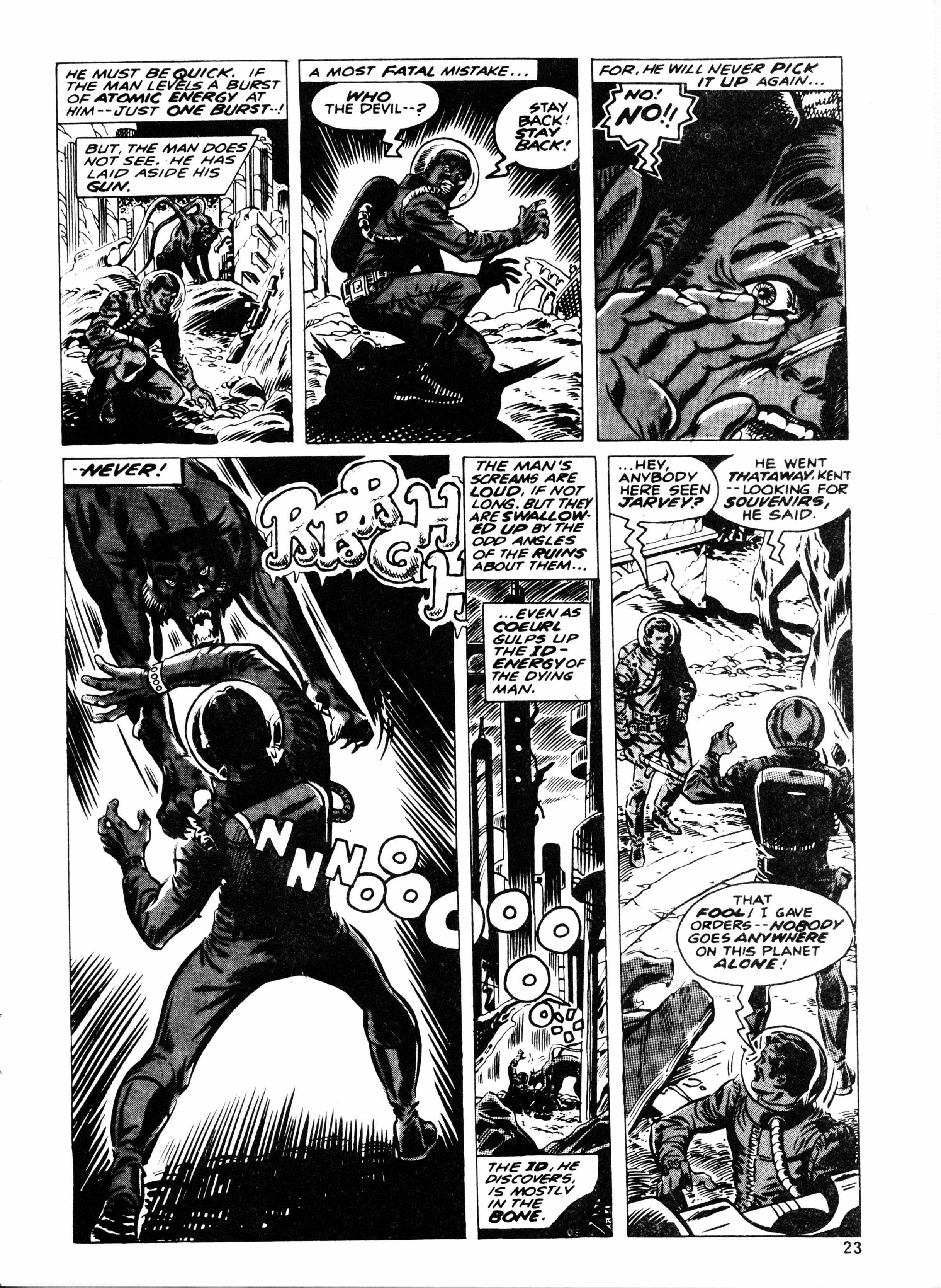 Read online Planet of the Apes (1974) comic -  Issue #20 - 23