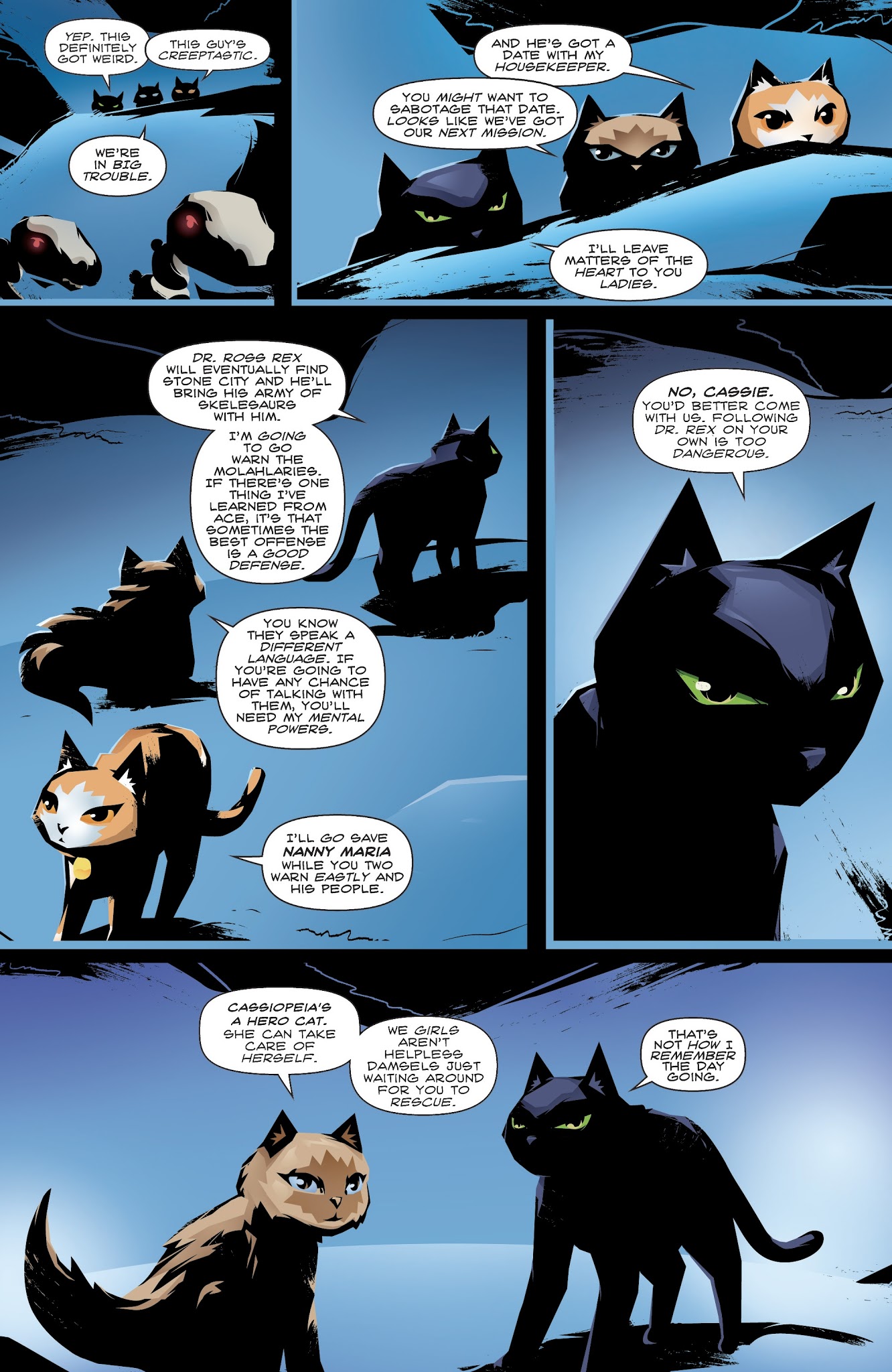Read online Hero Cats: Midnight Over Stellar City Vol. 2 comic -  Issue #2 - 21