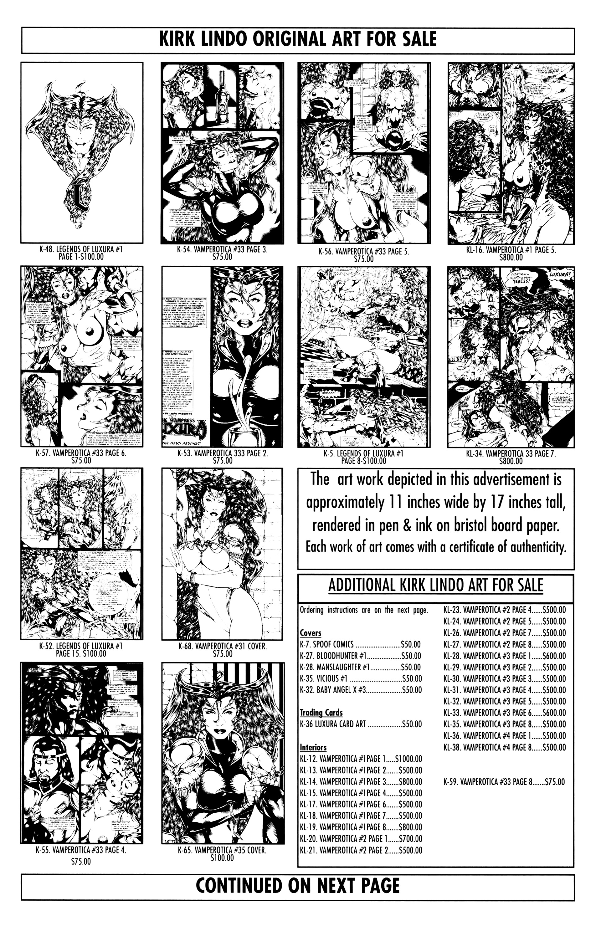 Read online Vamperotica comic -  Issue #38 - 32