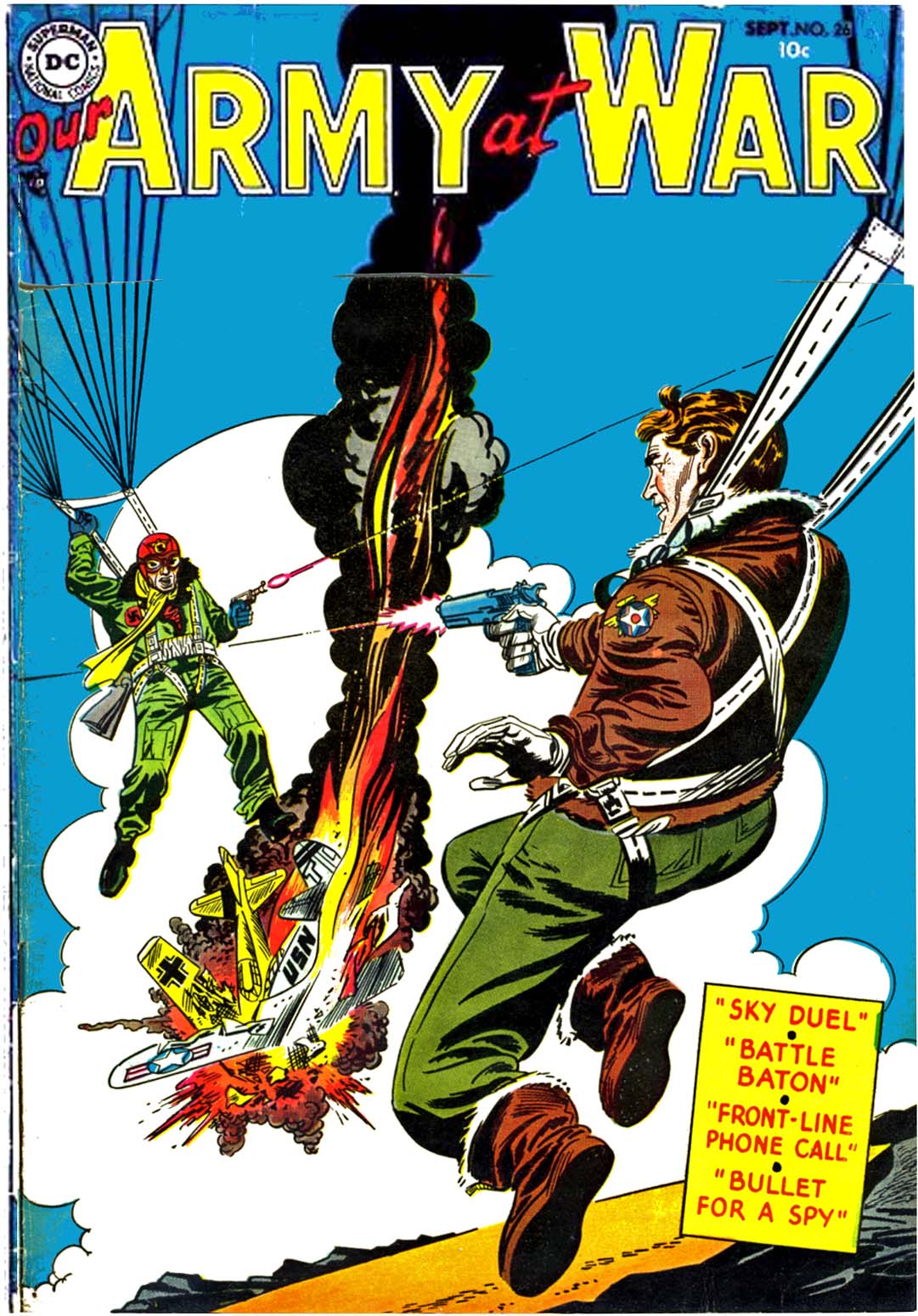 Read online Our Army at War (1952) comic -  Issue #26 - 1