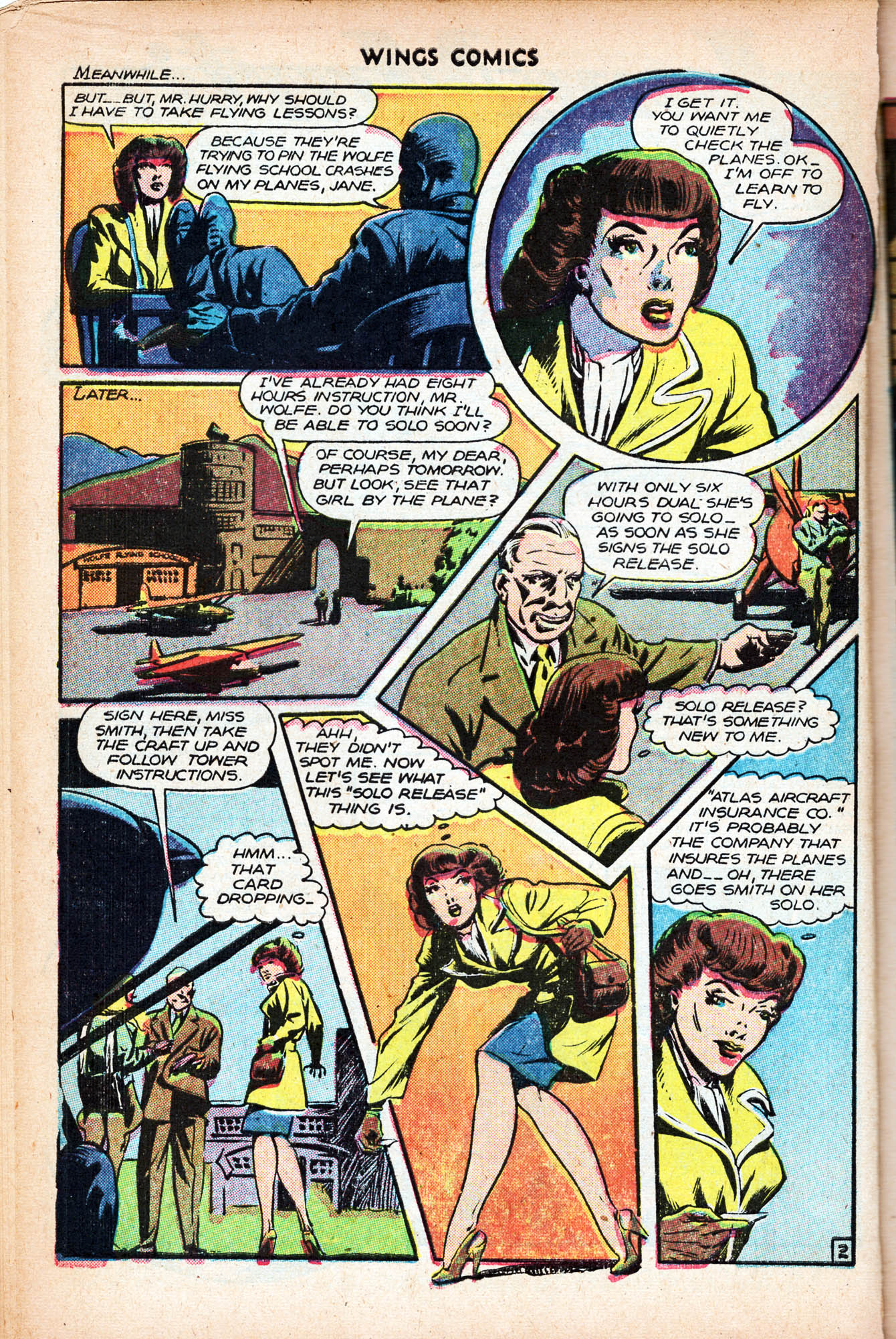 Read online Wings Comics comic -  Issue #80 - 14