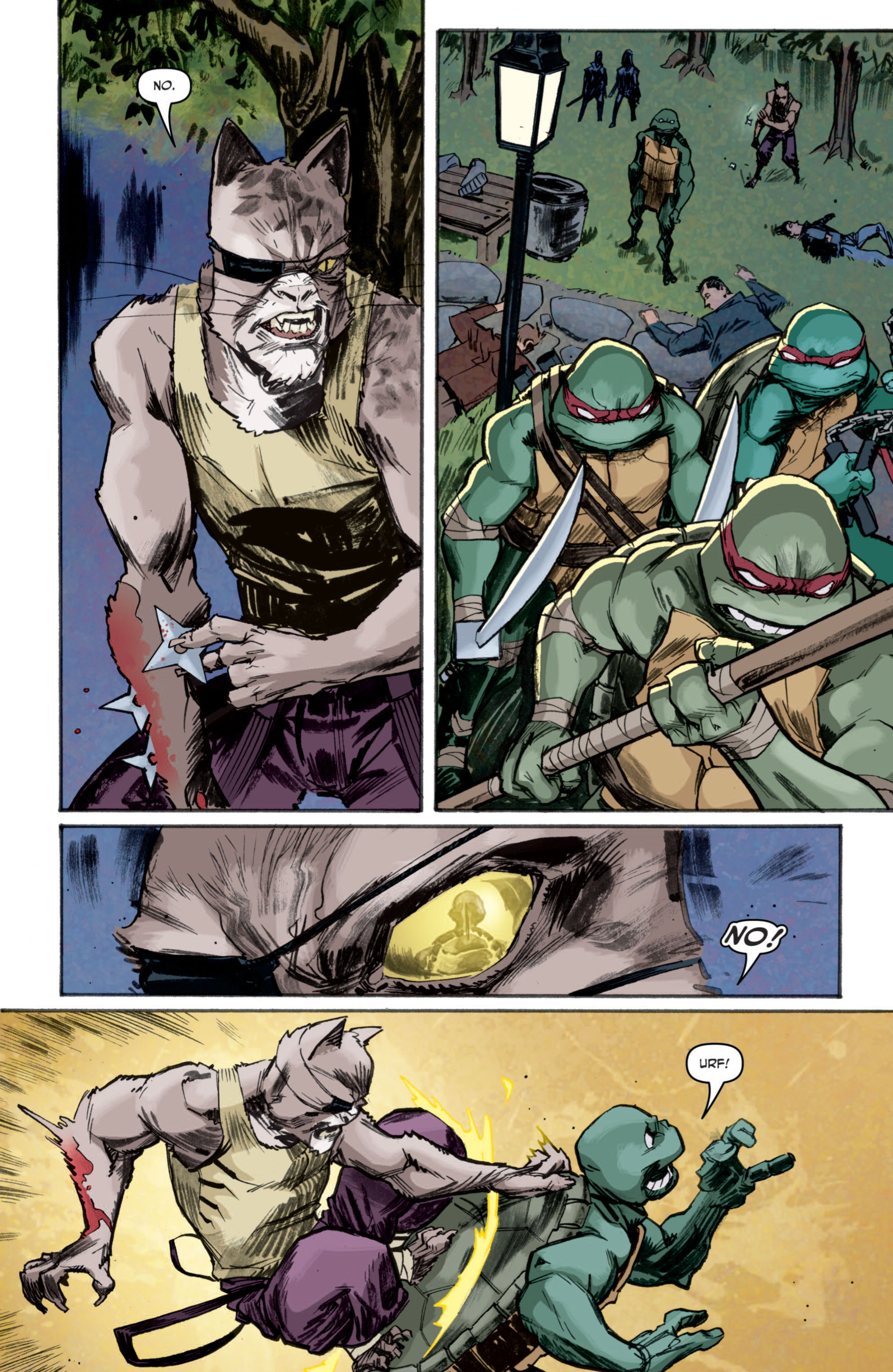 Read online Teenage Mutant Ninja Turtles (2011) comic -  Issue #4 - 21