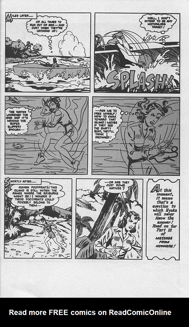 Read online The Further Adventures of Nyoka the Jungle Girl comic -  Issue #5 - 24
