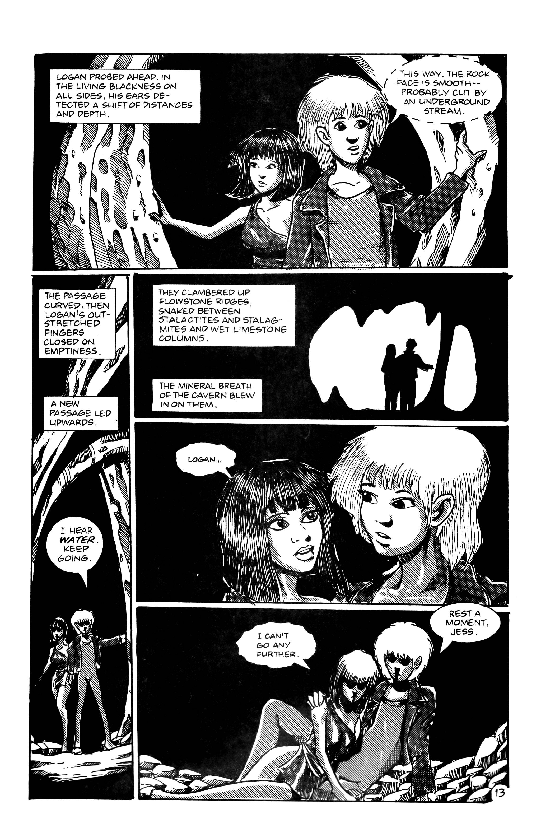 Read online Logan's Run (1990) comic -  Issue #4 - 15