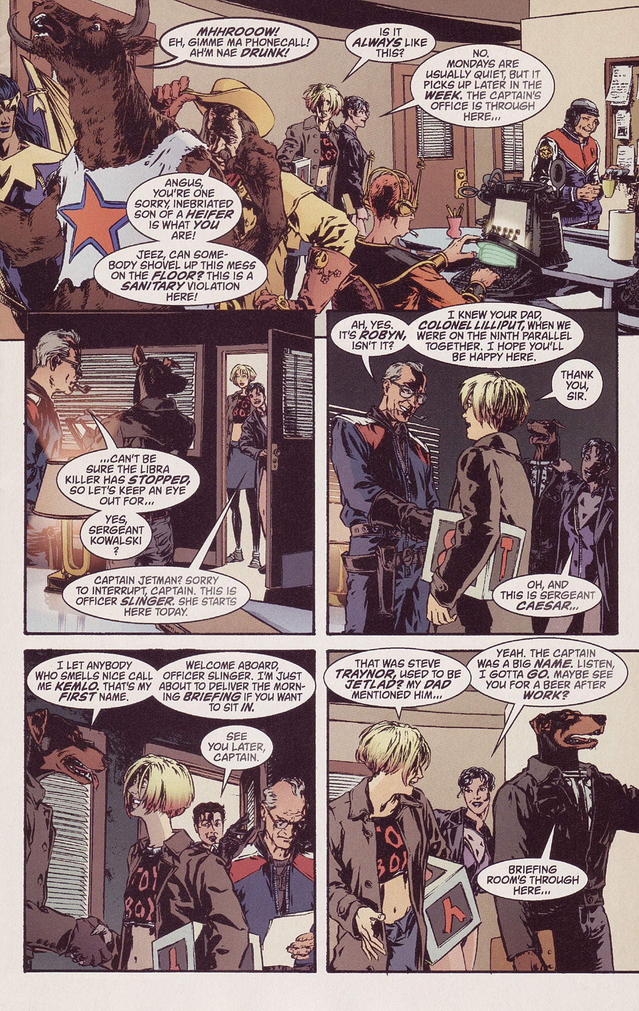 Read online Top 10 comic -  Issue #1 - 7