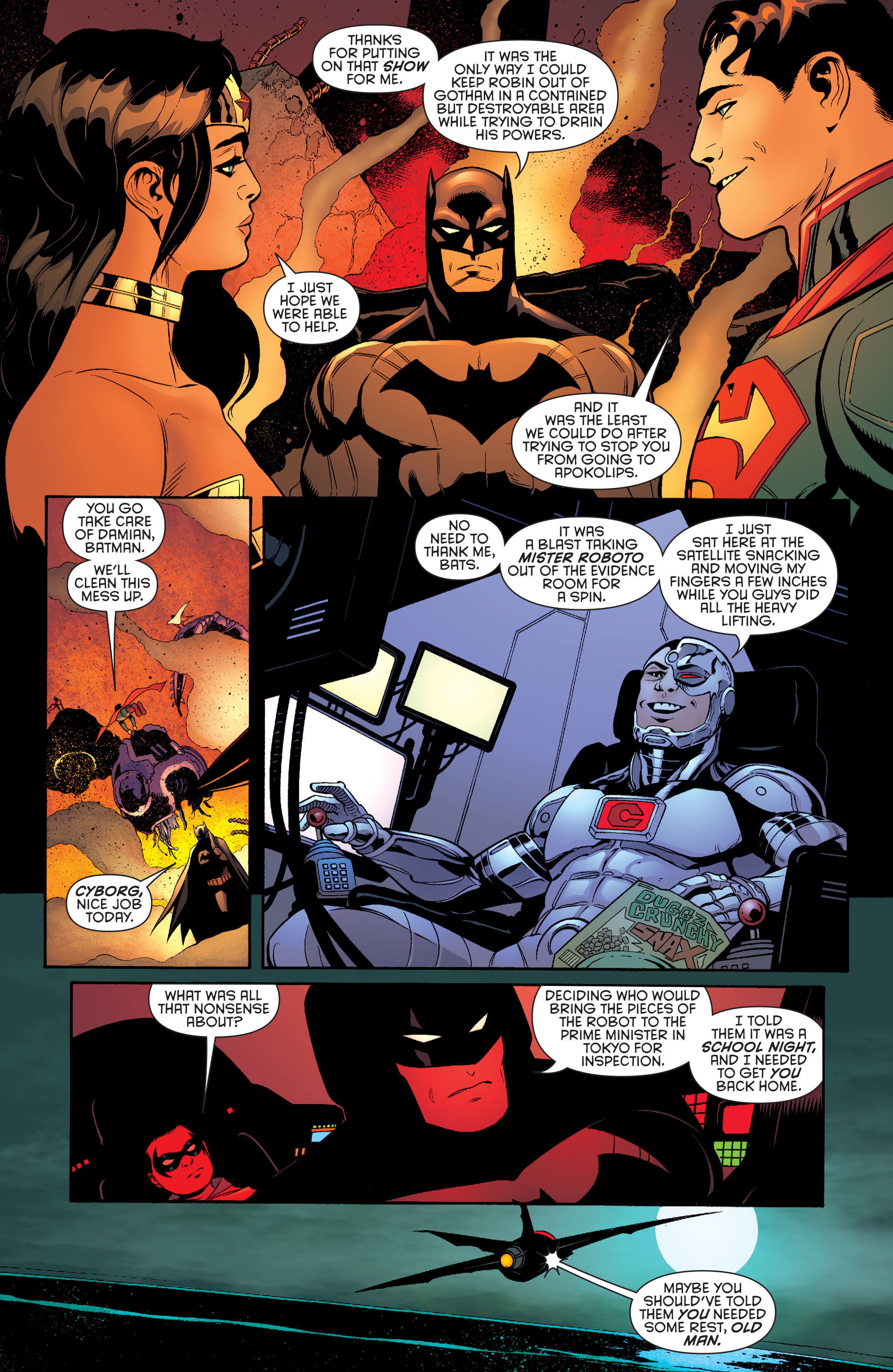 Read online Batman and Robin (2011) comic -  Issue #40 - 7