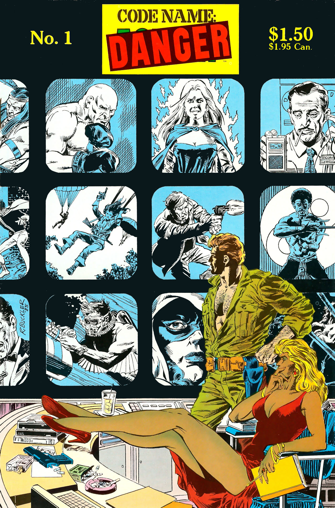 Read online Codename: Danger comic -  Issue #1 - 1