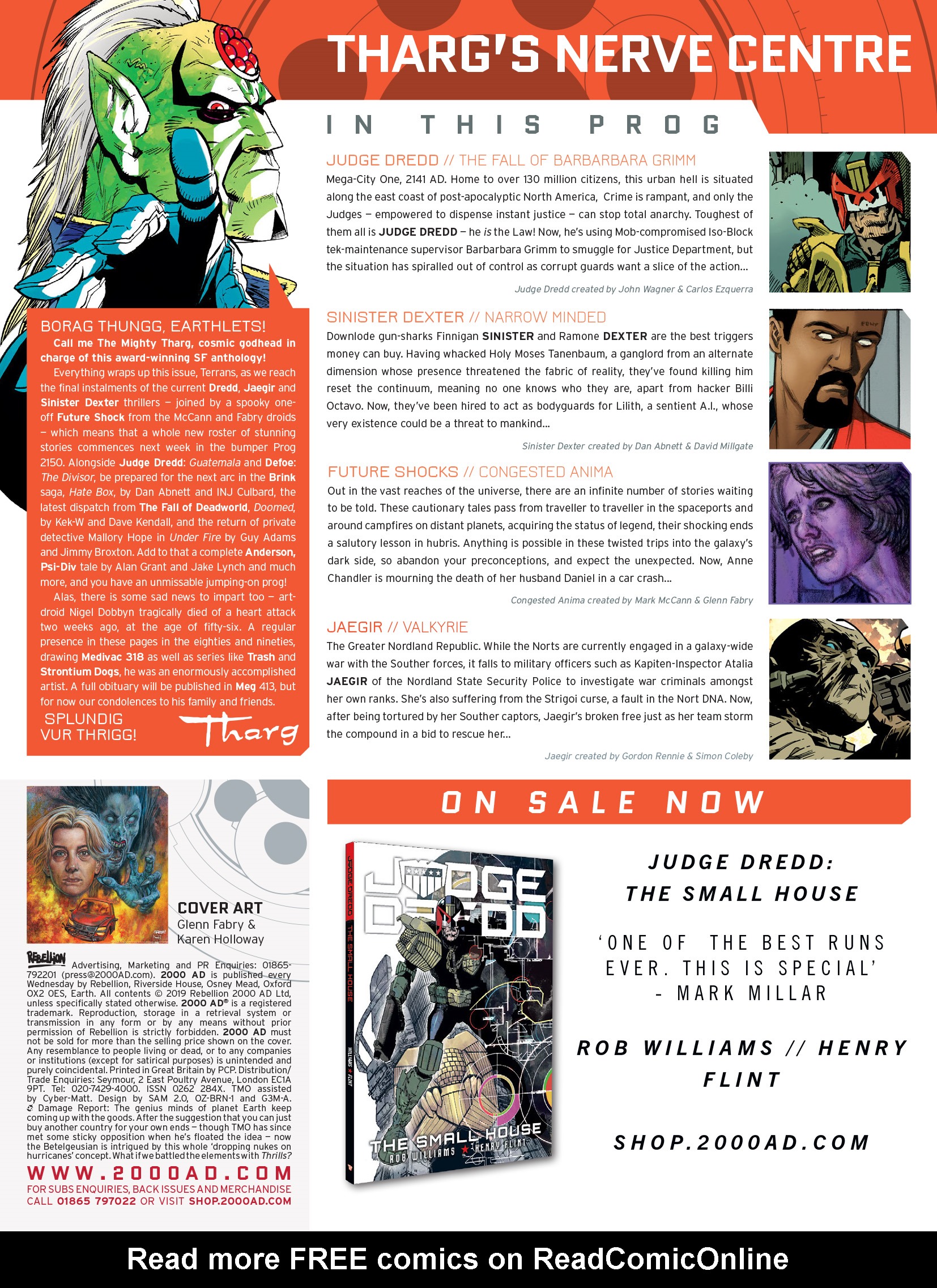 Read online 2000 AD comic -  Issue #2149 - 2