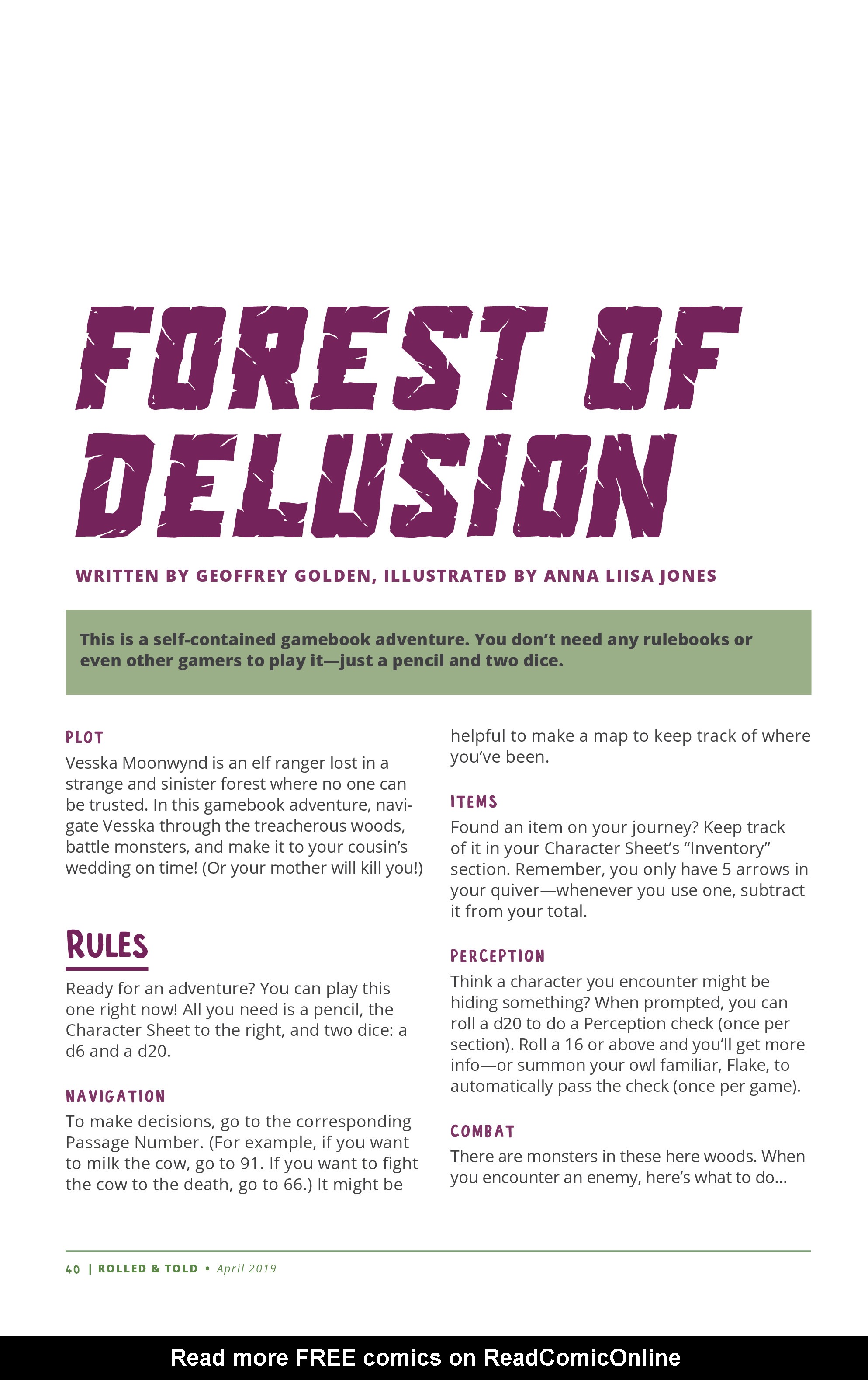 Read online Rolled & Told comic -  Issue #8 - 38