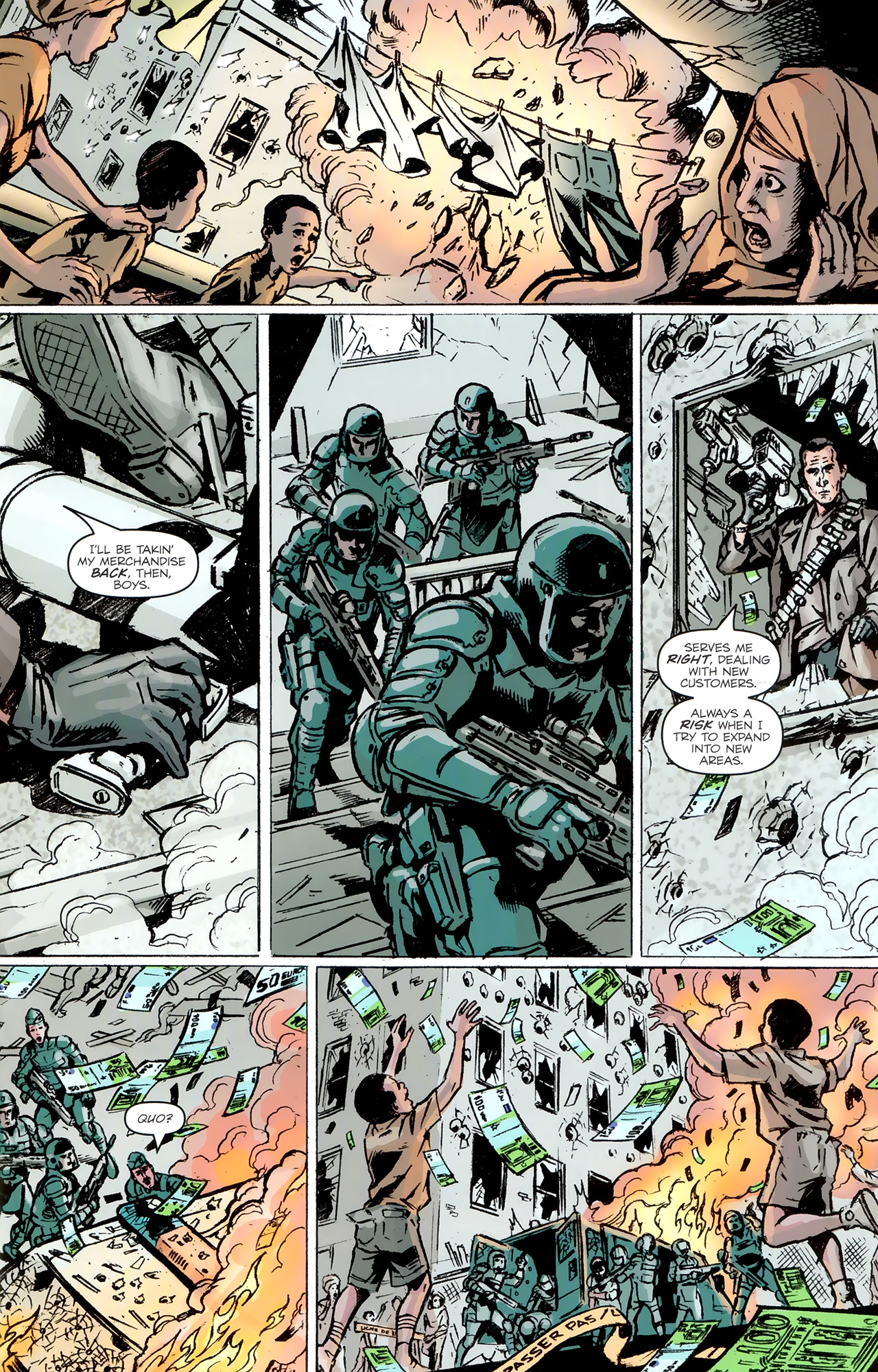 Read online G.I. Joe Movie Prequel comic -  Issue #2 - 18