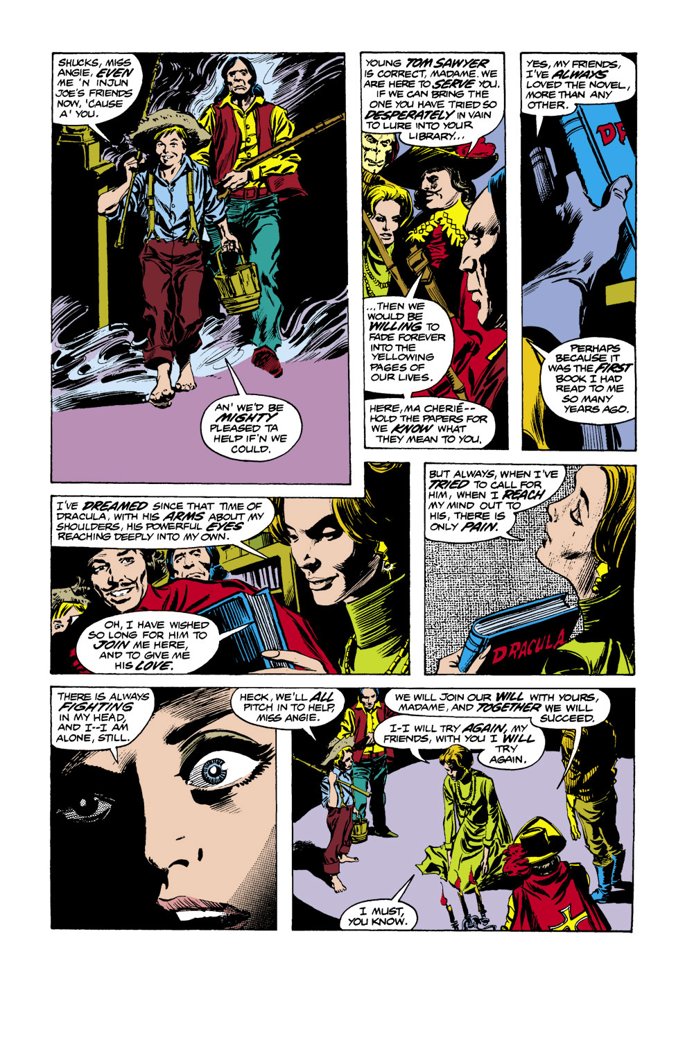 Read online Tomb of Dracula (1972) comic -  Issue #49 - 10