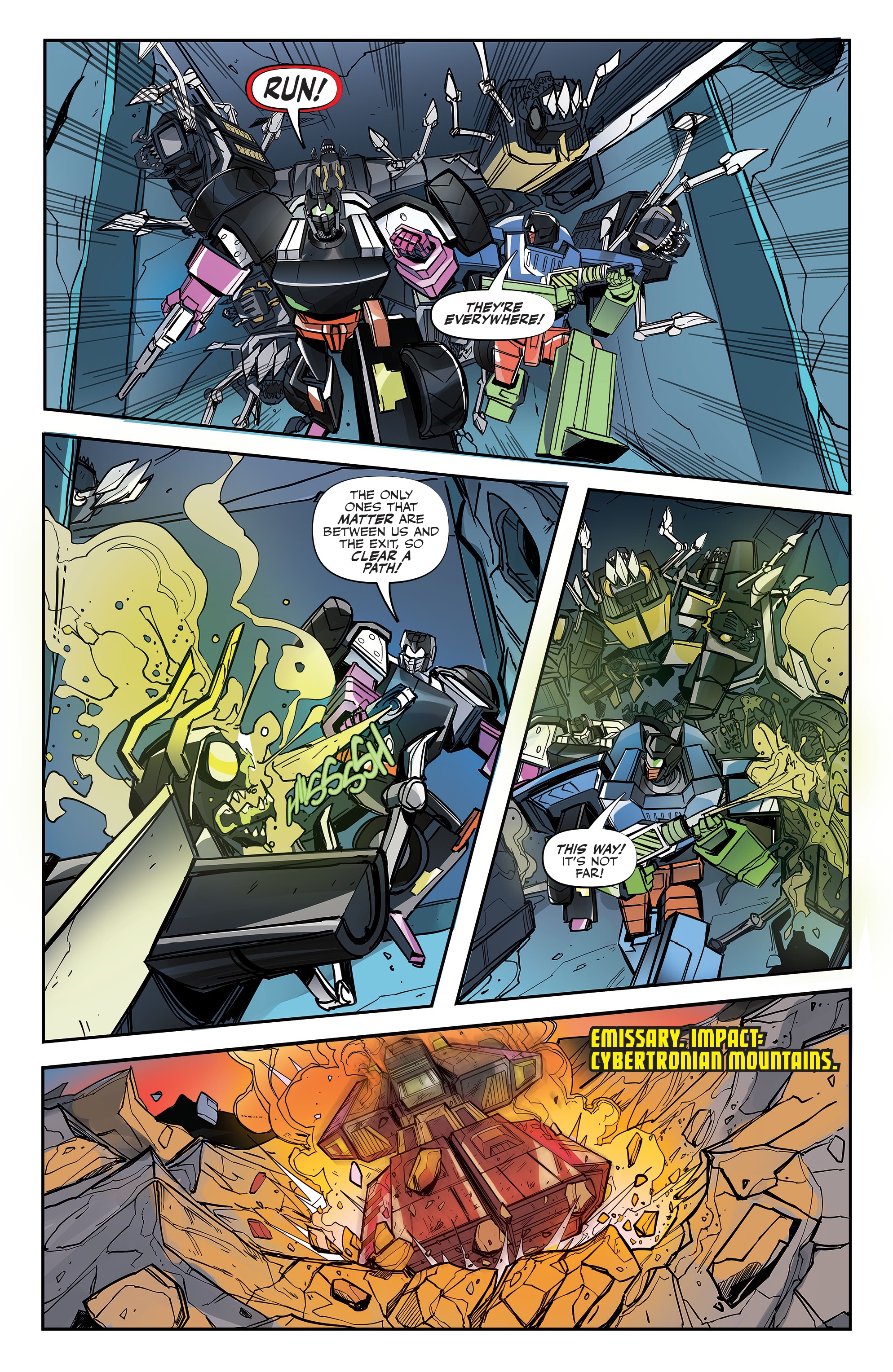 Read online Transformers: Escape comic -  Issue #4 - 19