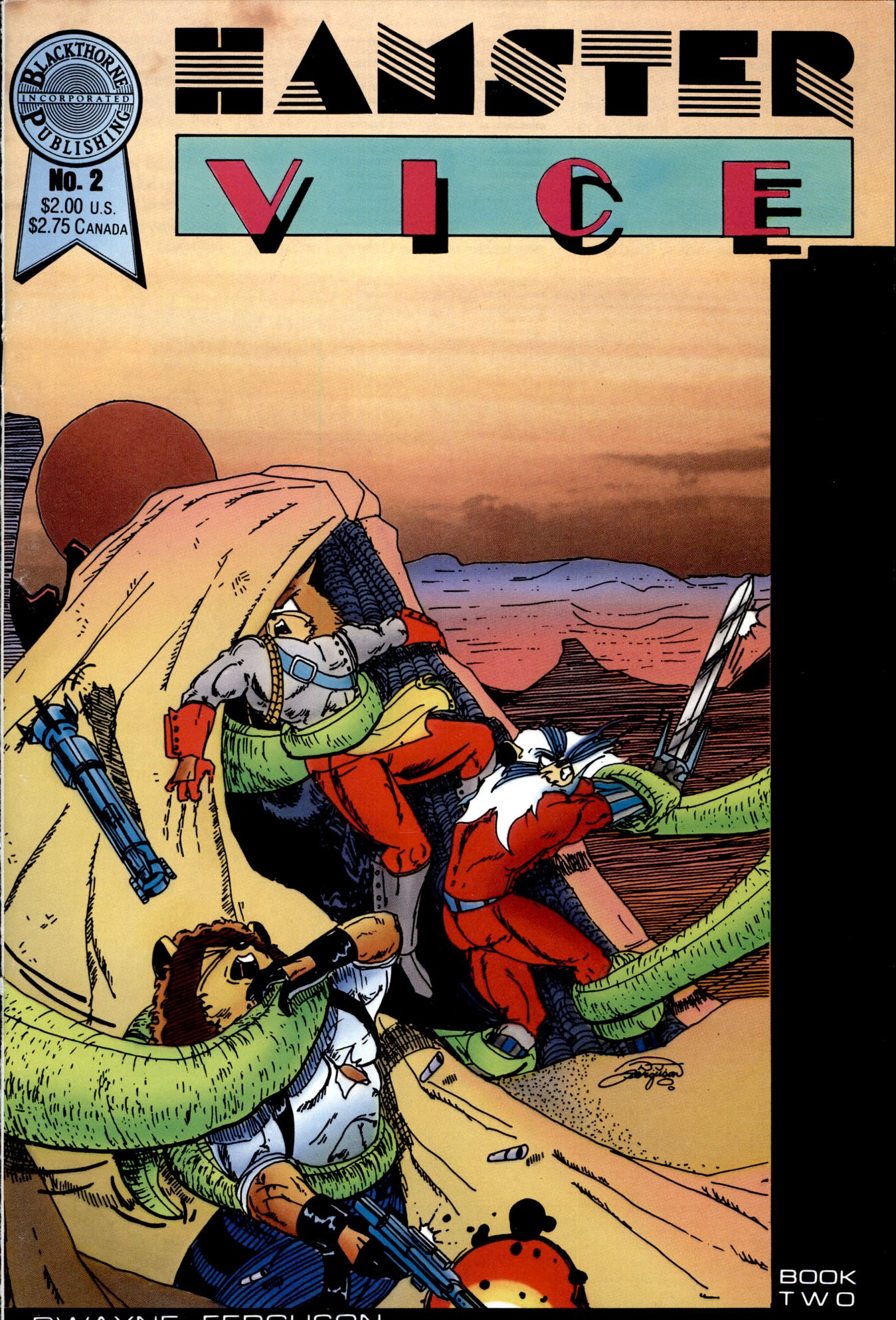 Read online Hamster Vice comic -  Issue #2 - 1