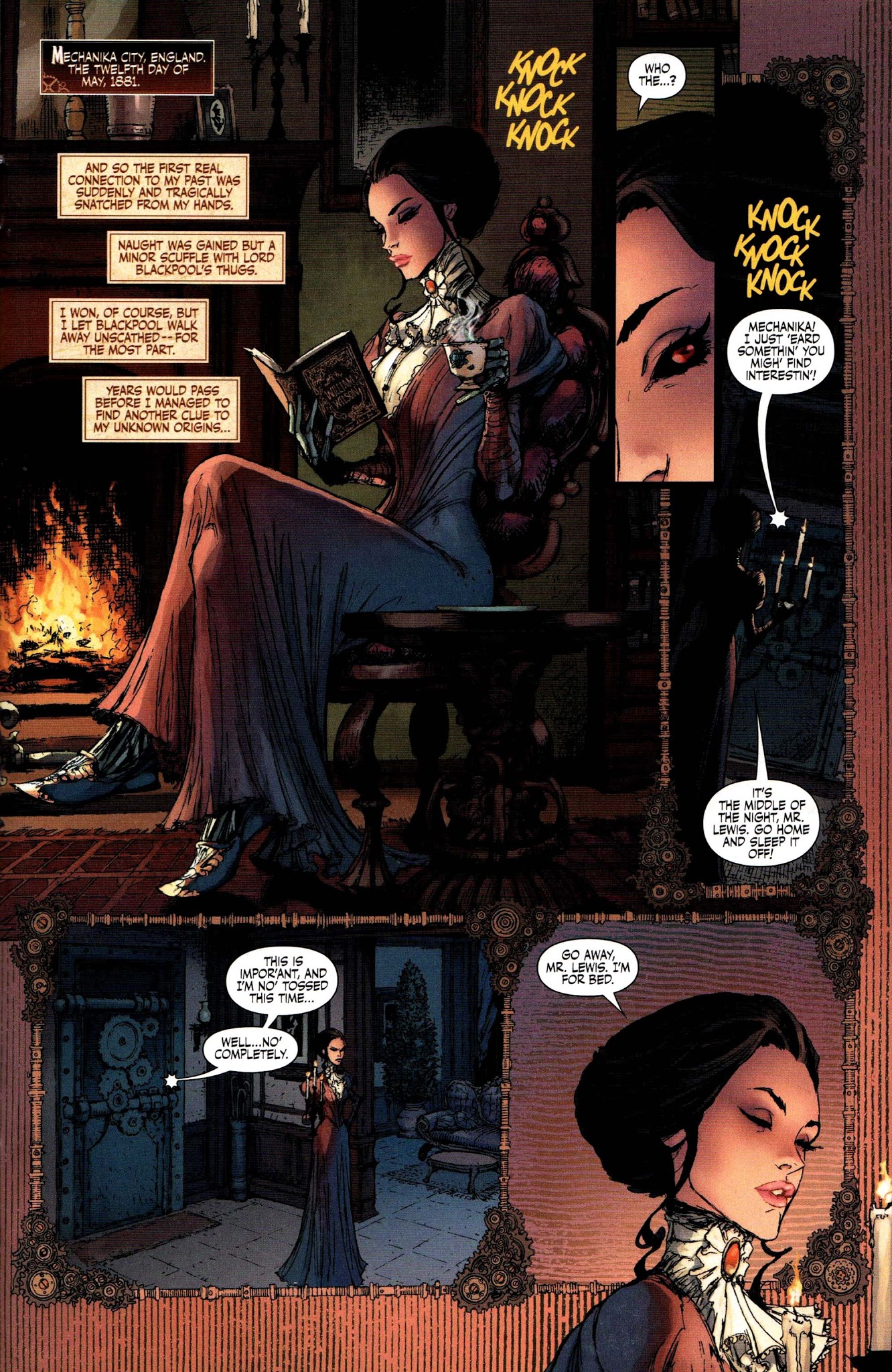 Read online Free Comic Book Day 2018 comic -  Issue # Lady Mechanika - 12