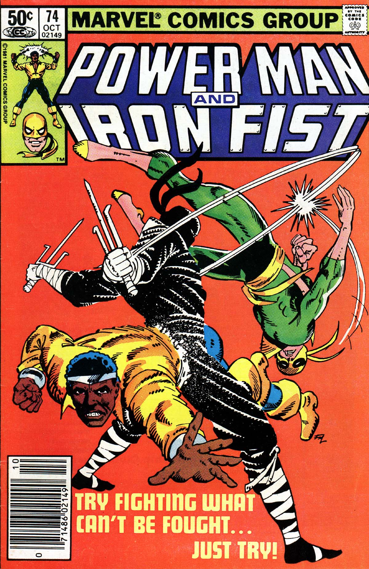 Read online Power Man and Iron Fist (1978) comic -  Issue #74 - 1