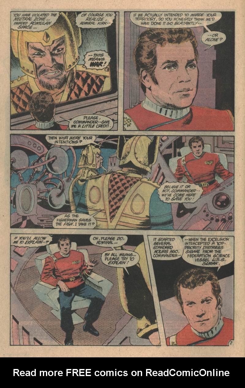 Read online Star Trek (1984) comic -  Issue #35 - 3