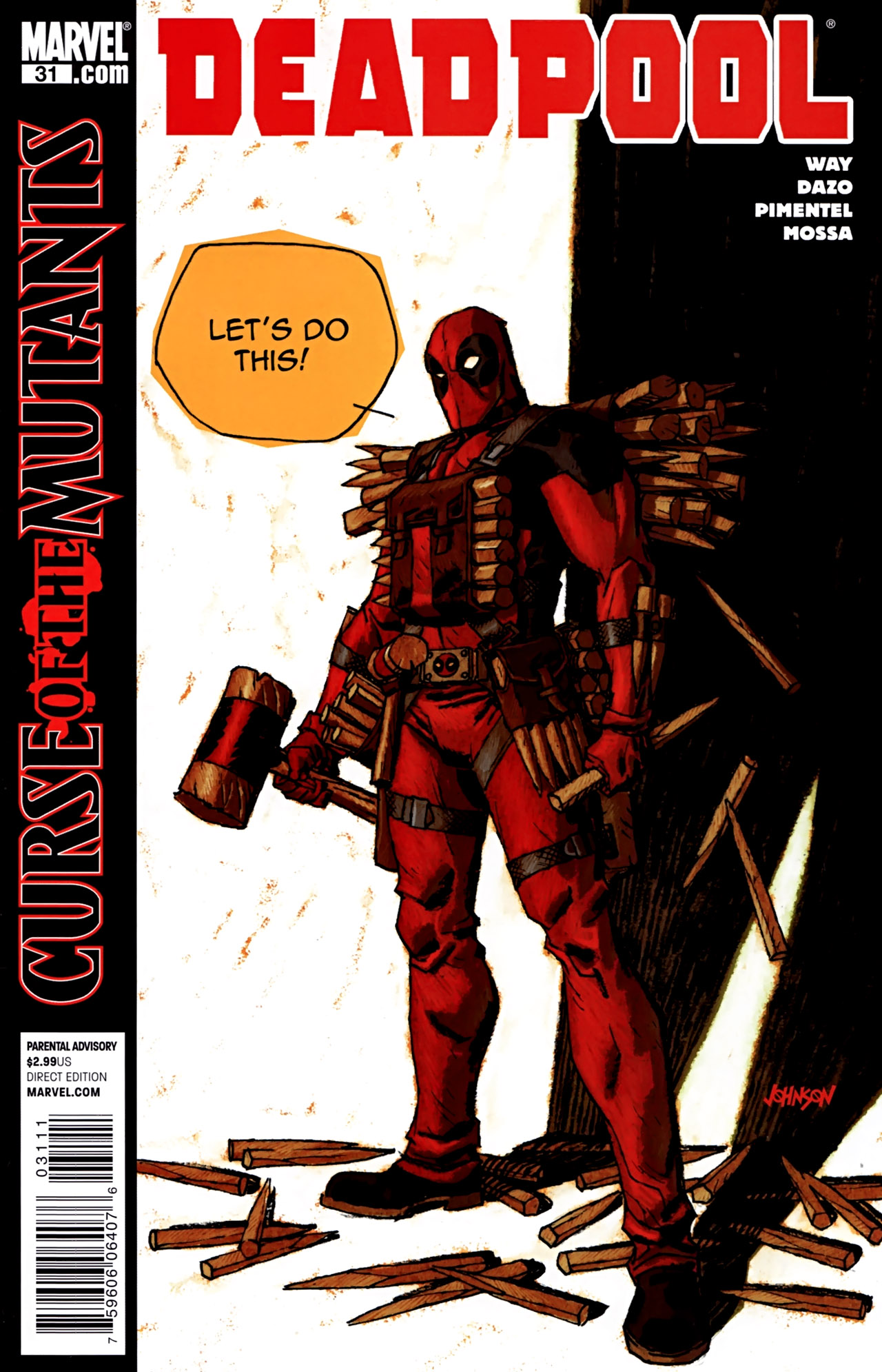 Read online Deadpool (2008) comic -  Issue #31 - 1