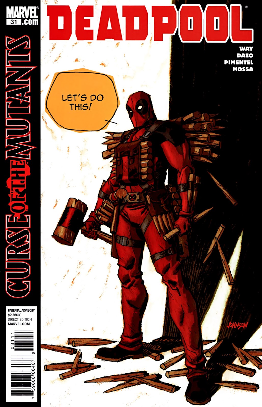 Read online Deadpool (2008) comic -  Issue #31 - 1