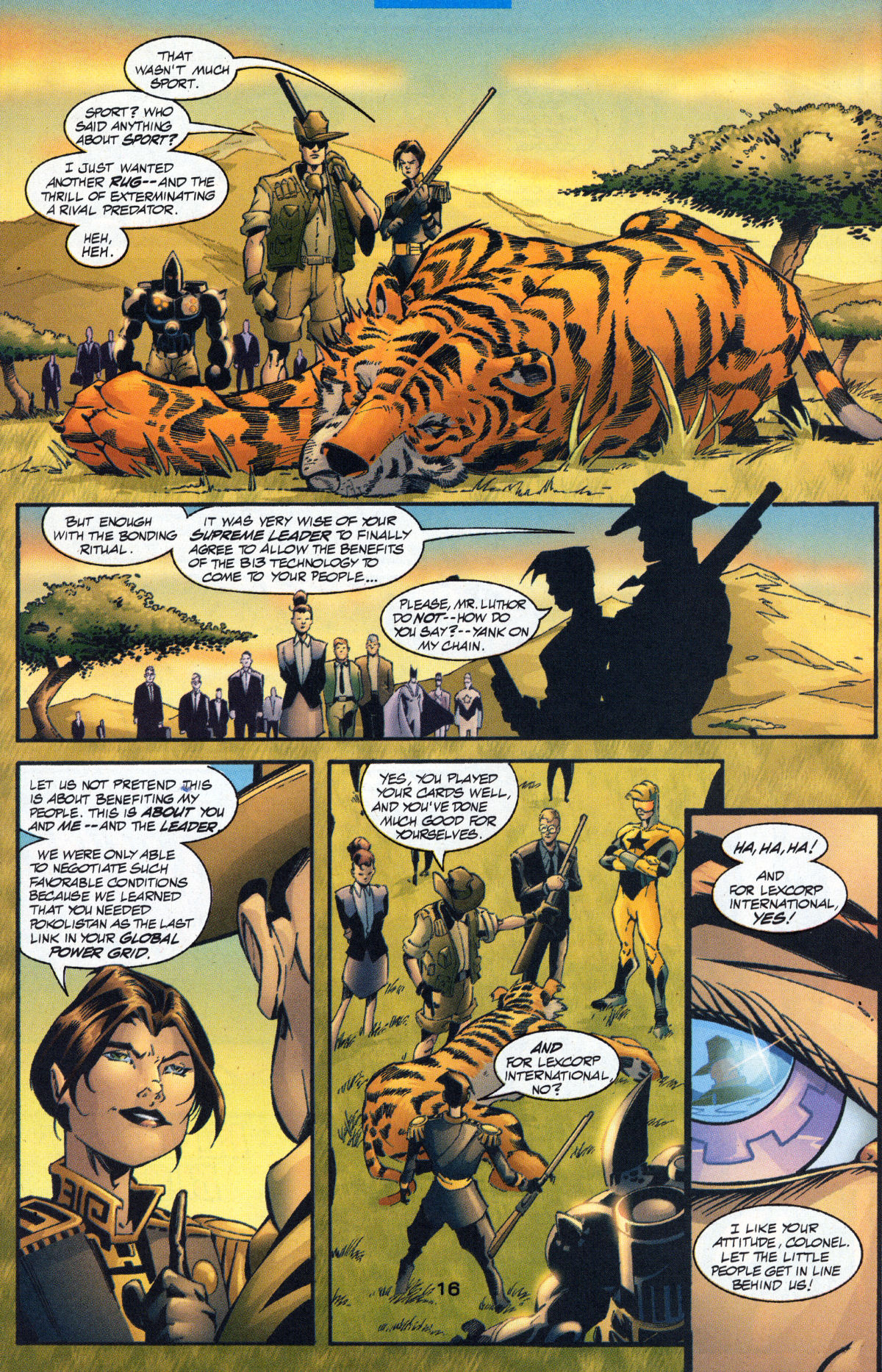 Read online Superman: President Lex comic -  Issue # TPB - 208