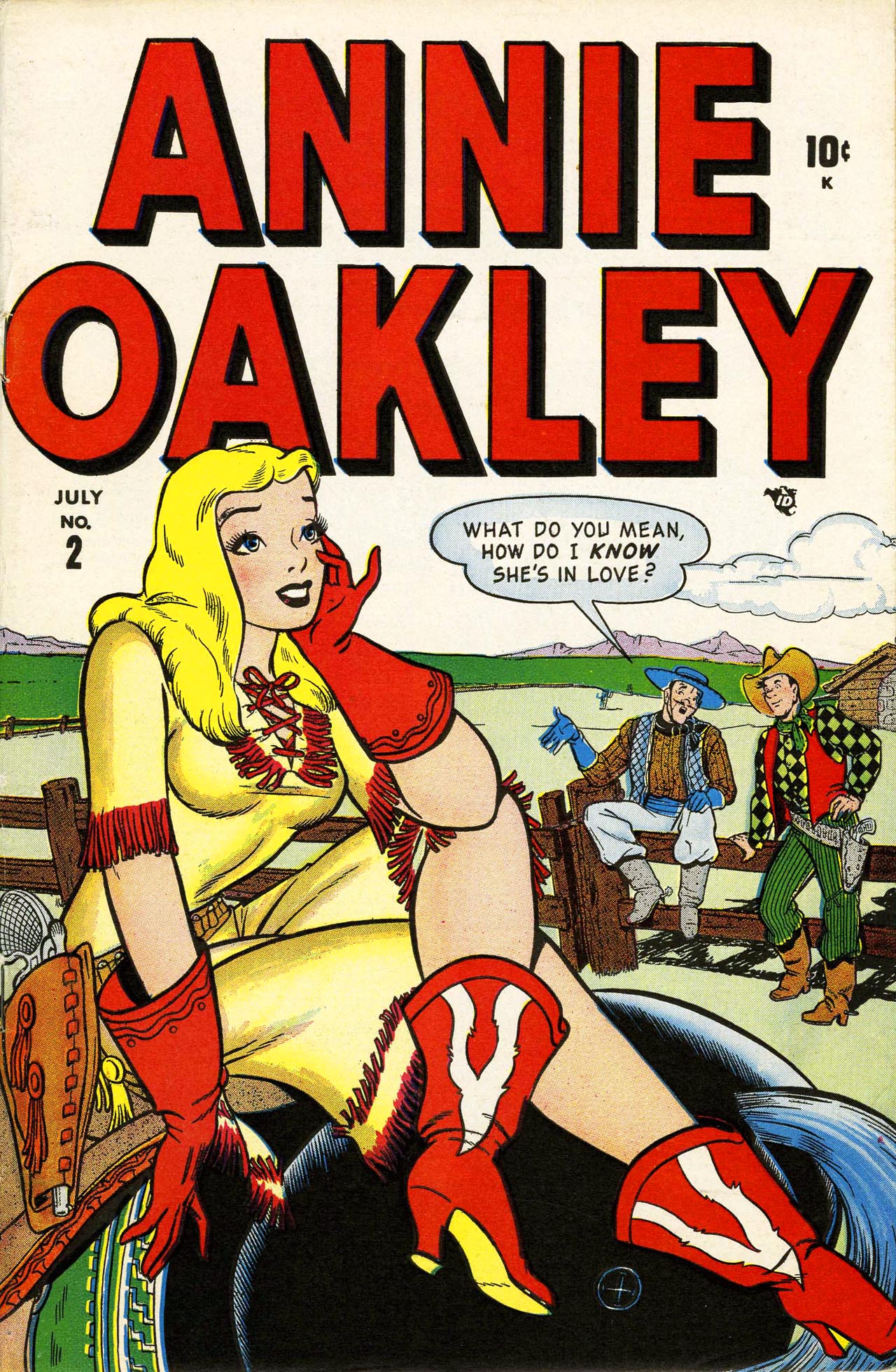 Read online Annie Oakley comic -  Issue #2 - 1