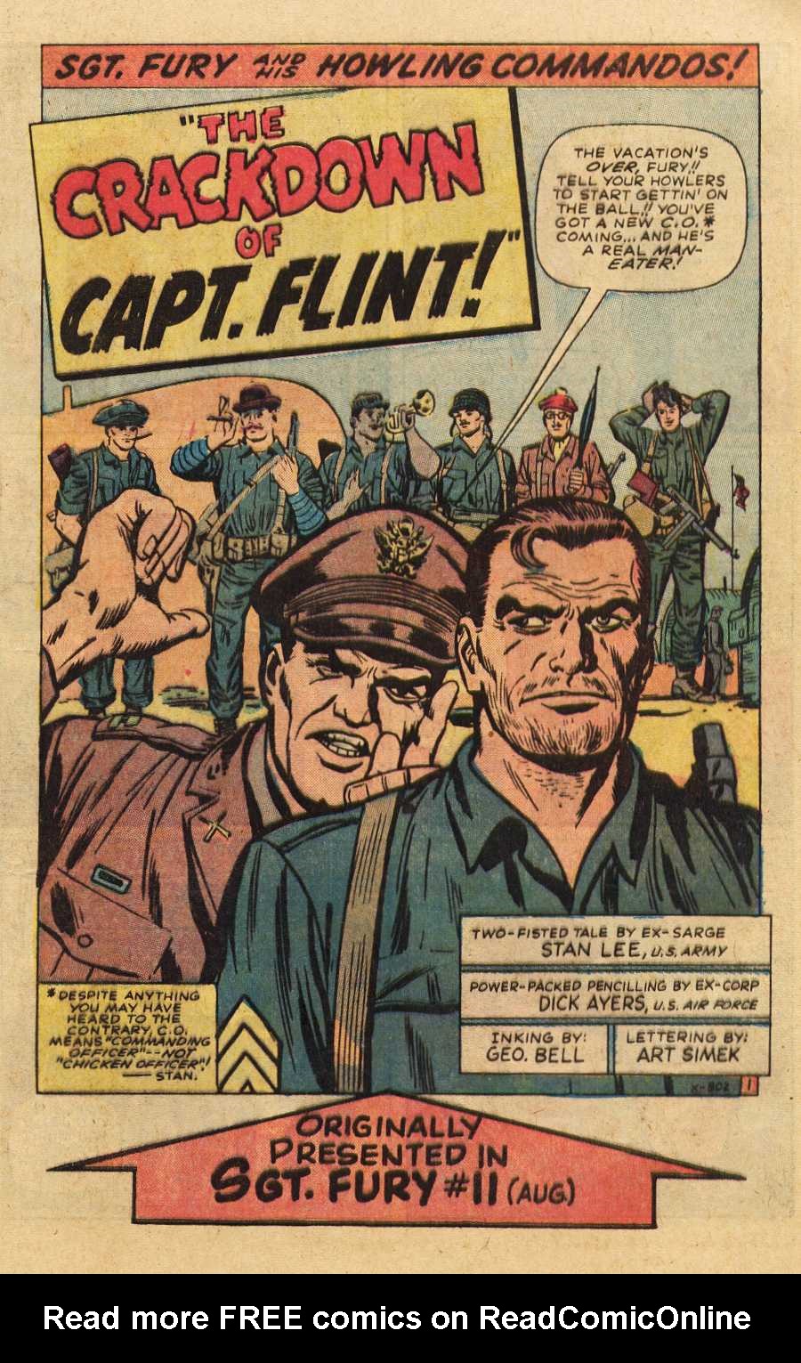Read online Sgt. Fury comic -  Issue # _Special 2 - 41